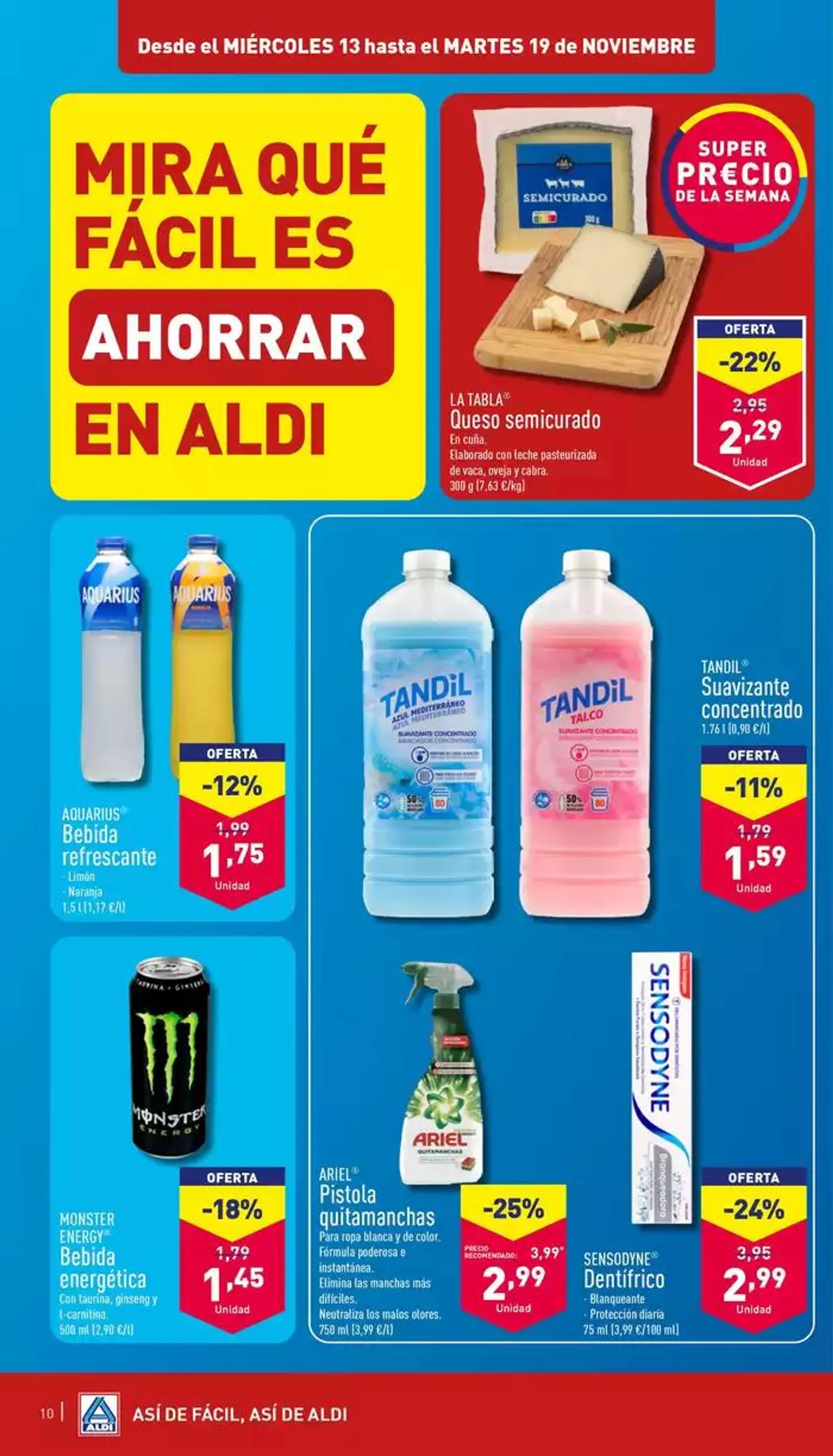 Catálogo de ¡Así de fácil, así de Aldi! 13 de noviembre al 19 de noviembre 2024 - Página 10