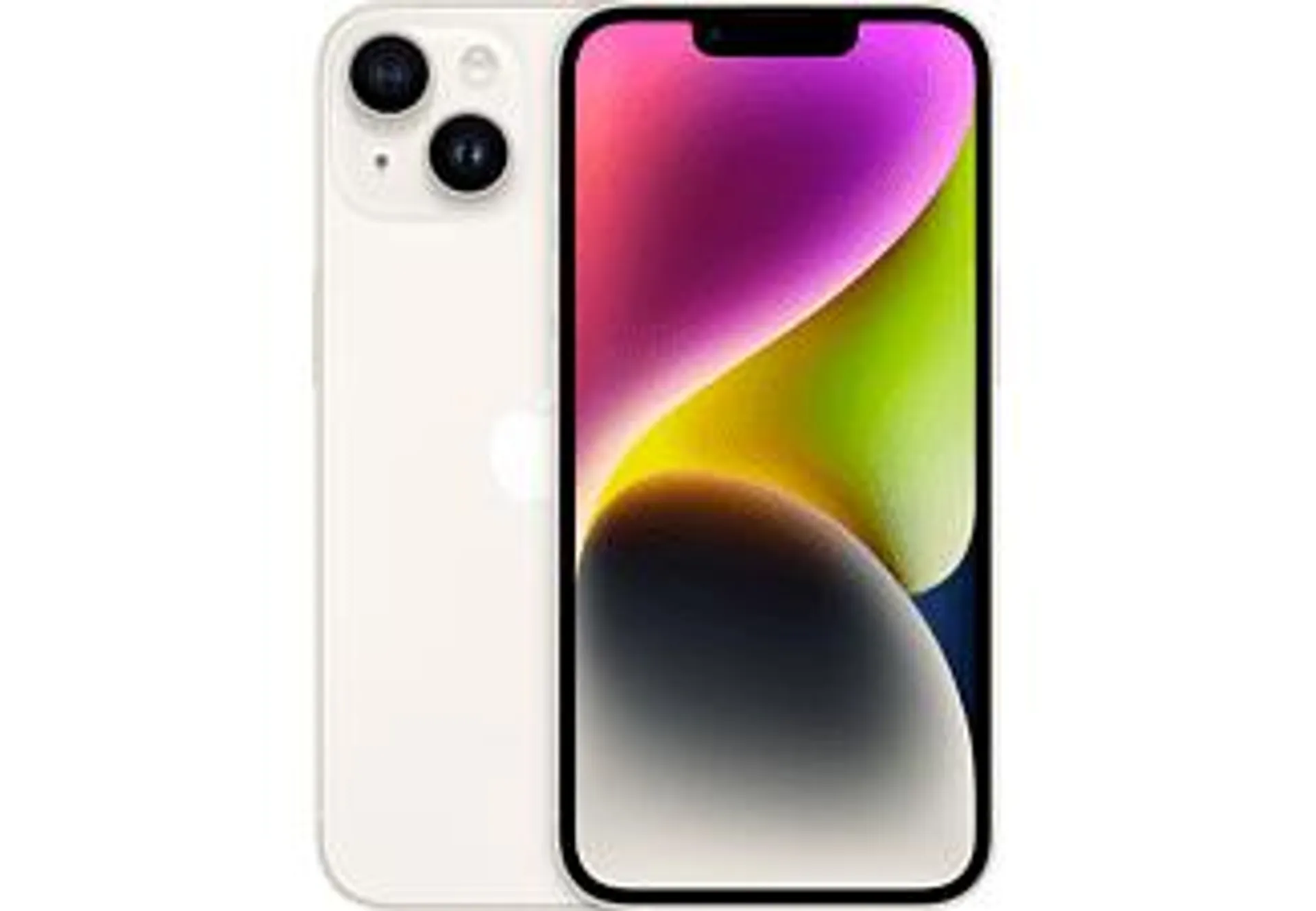 APPLE iPhone 14, Blanco estrella, 128 GB, 5G, 6.1" OLED Super Retina XDR, Chip A15 Bionic, iOS