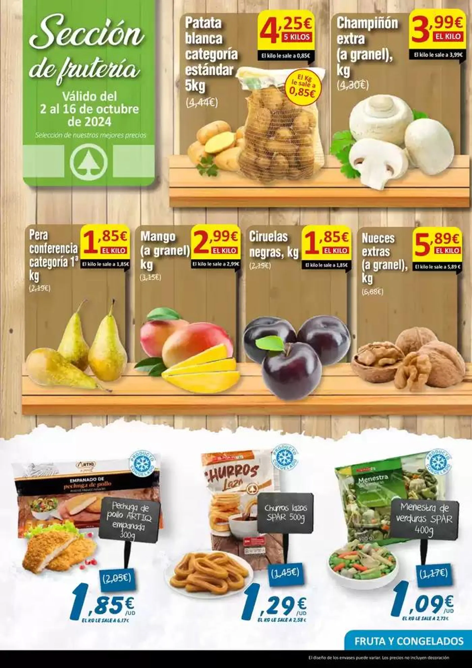 Catálogo de SPAR ofertas 1ª quincena octubre 2 de octubre al 16 de octubre 2024 - Página 7