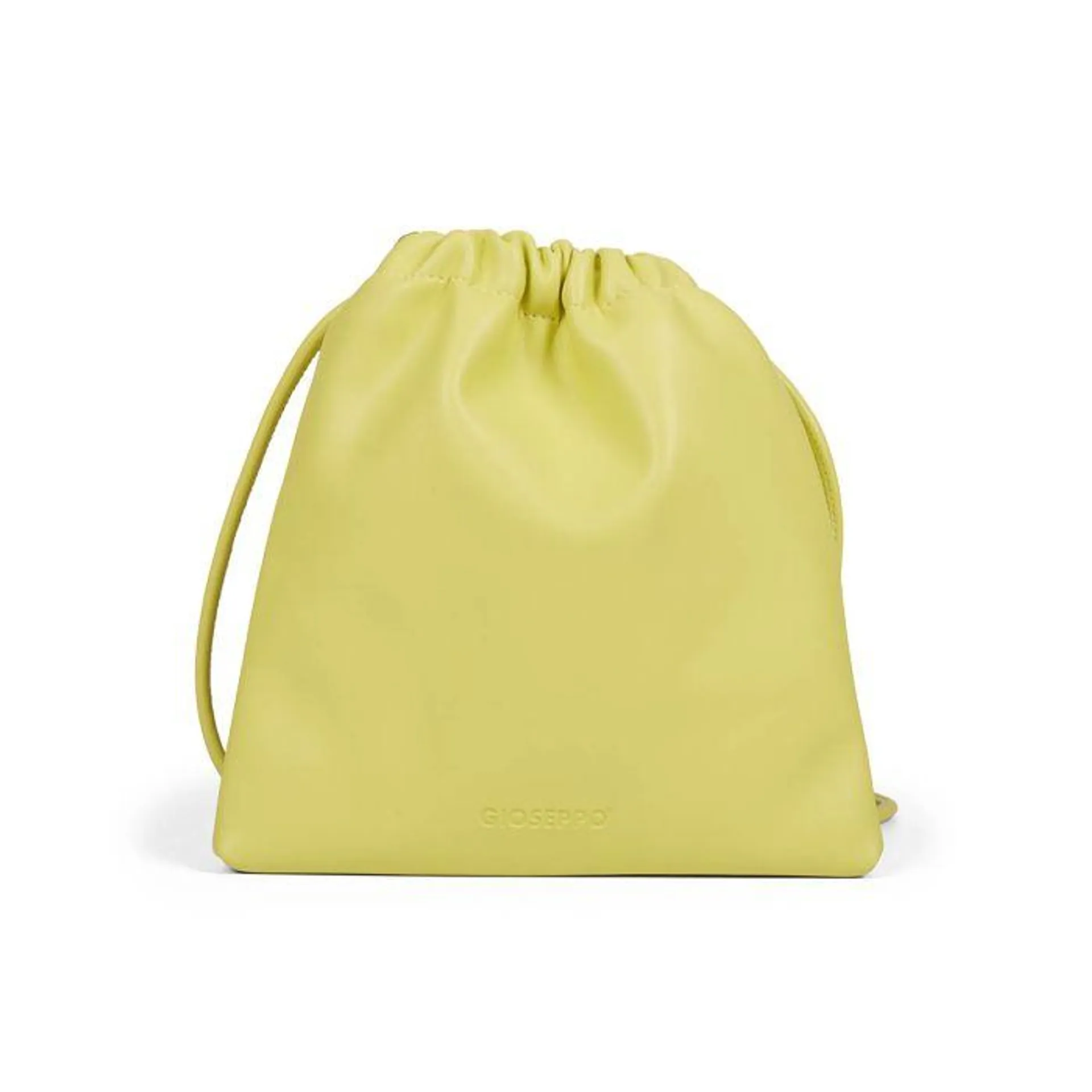 Loupes women's mini yellow crossbody bag