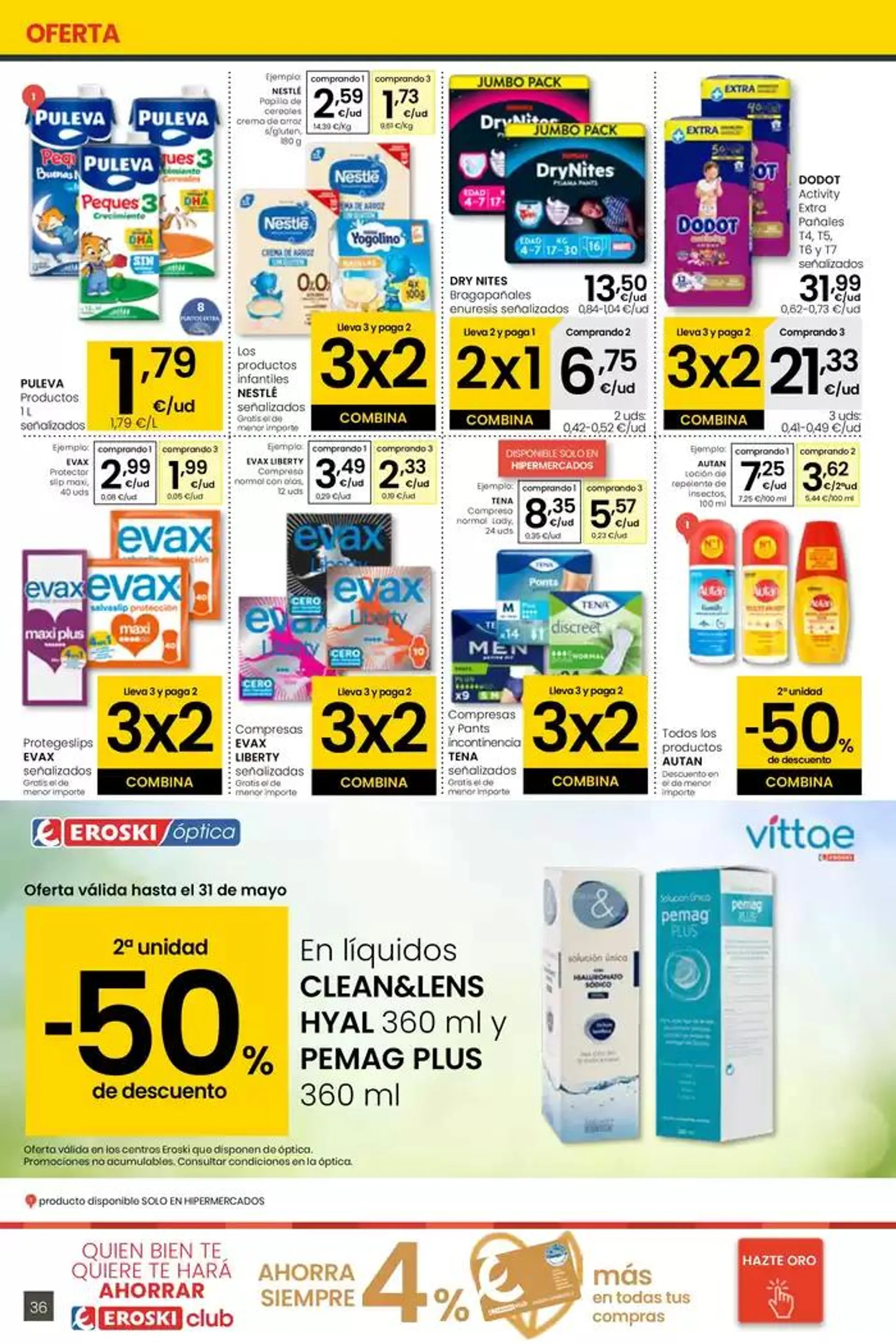 Catálogo de SUMA AHORRO HIPERMERCADOS EROSKI 2 de mayo al 13 de mayo 2025 - Página 36