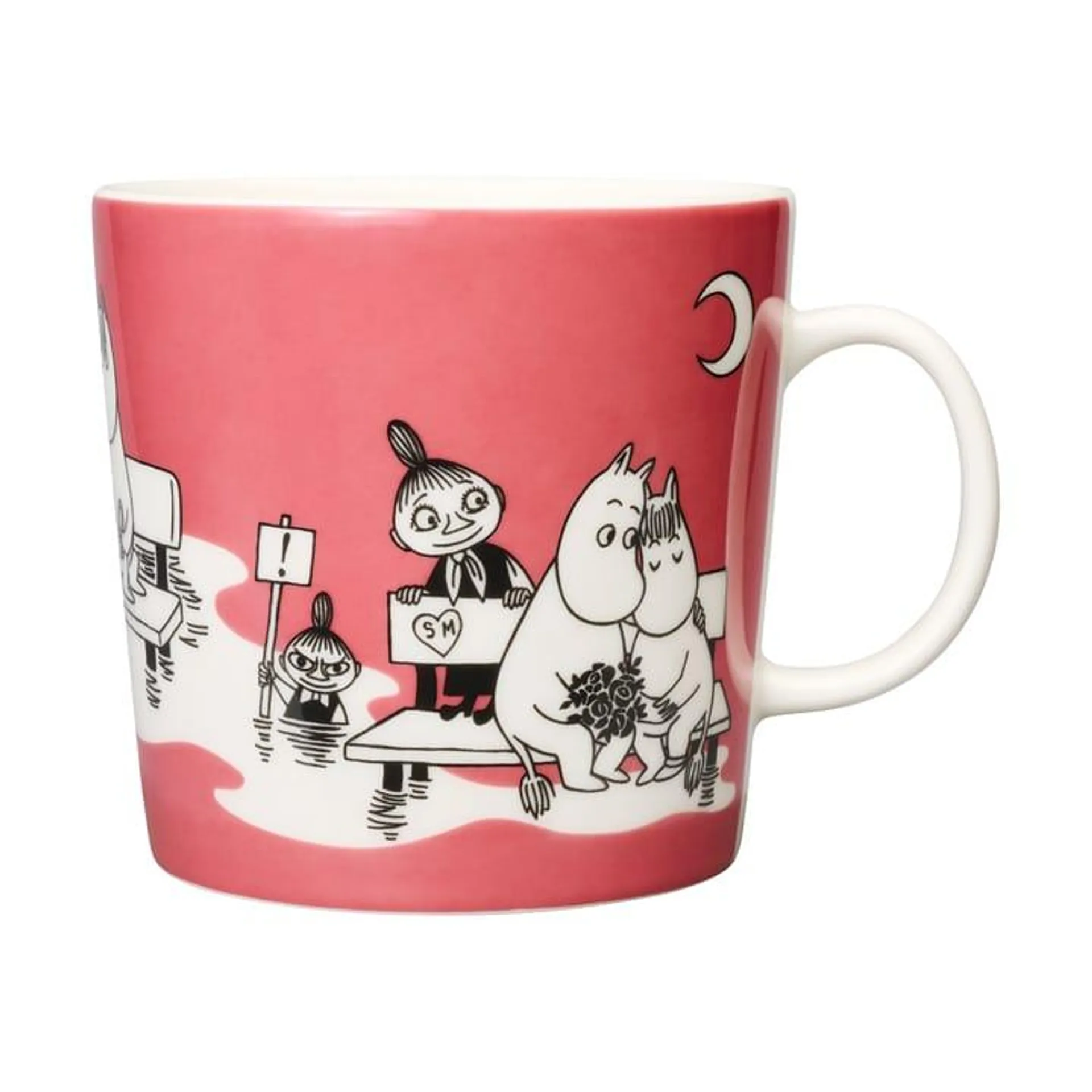 Taza Mumin rosa especial