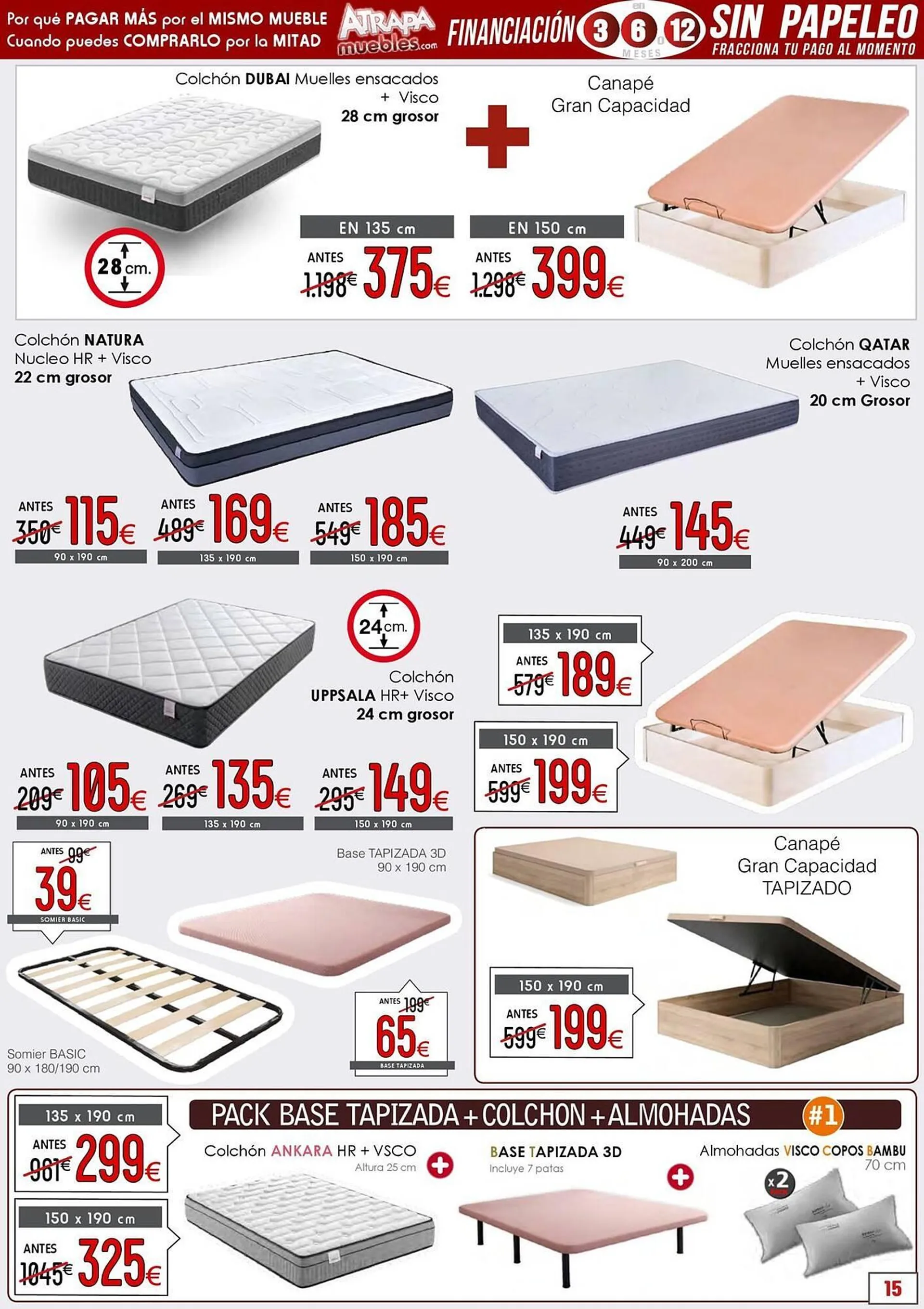 Catálogo de Folleto Atrapamuebles 1 de julio al 31 de julio 2025 - Página 15