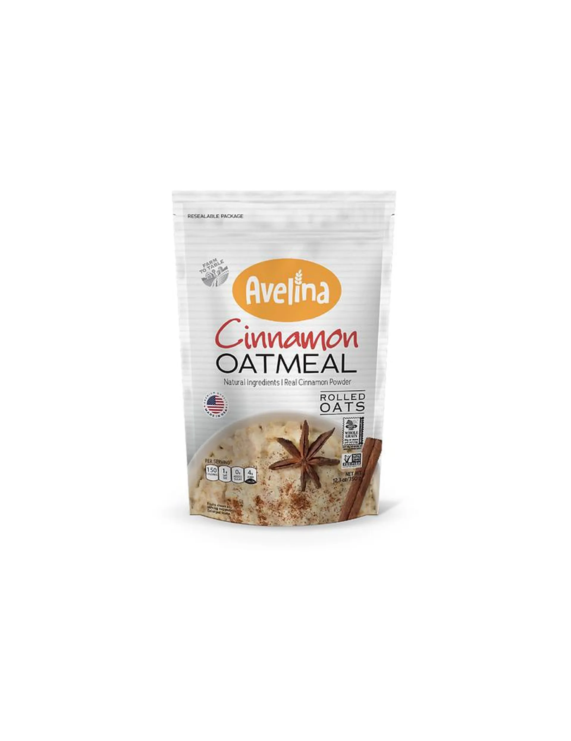Instant Oats with Cinnamon 350 gr. Avelina