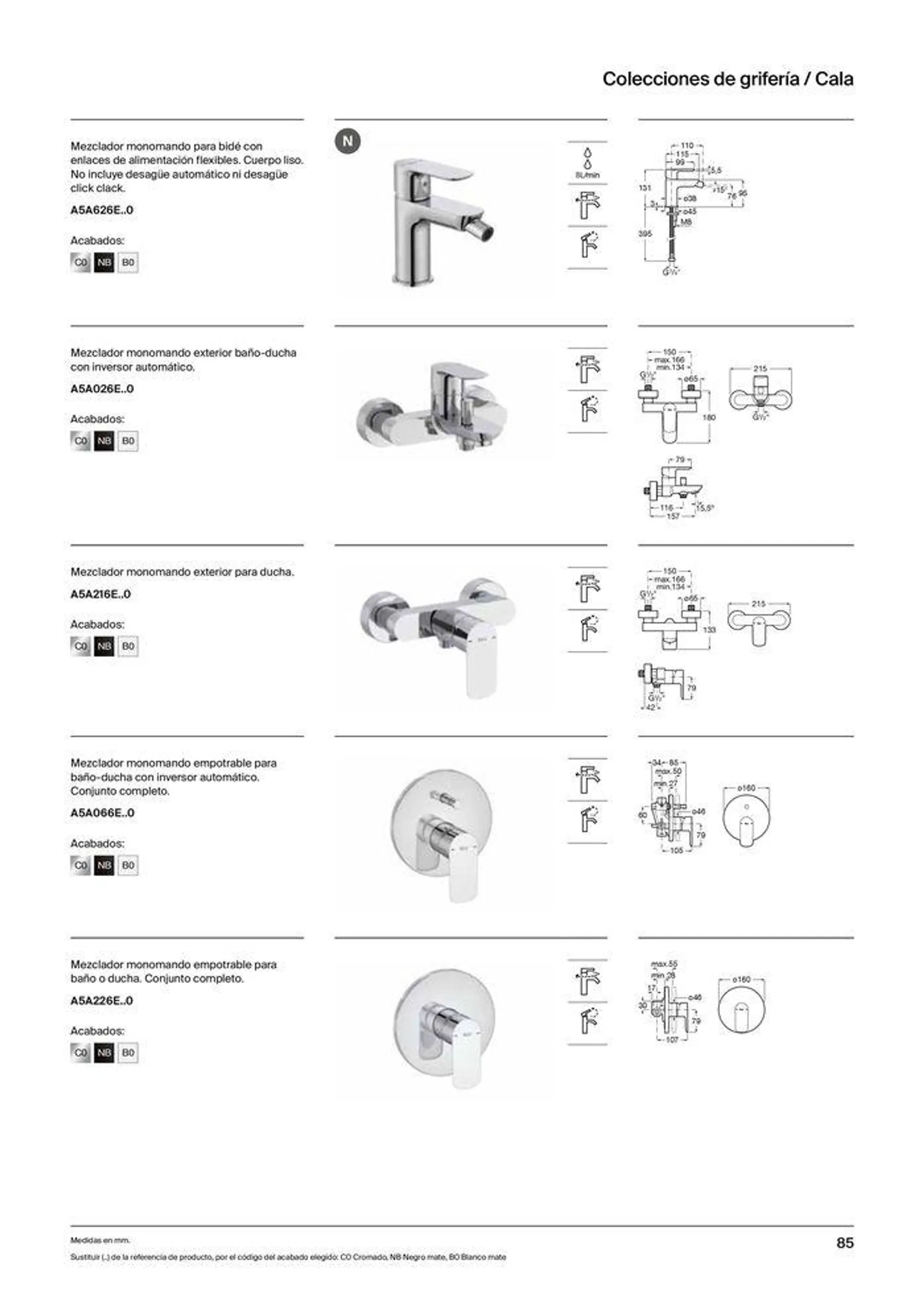 Catálogo de Grifería 19 de septiembre al 31 de diciembre 2024 - Página 87