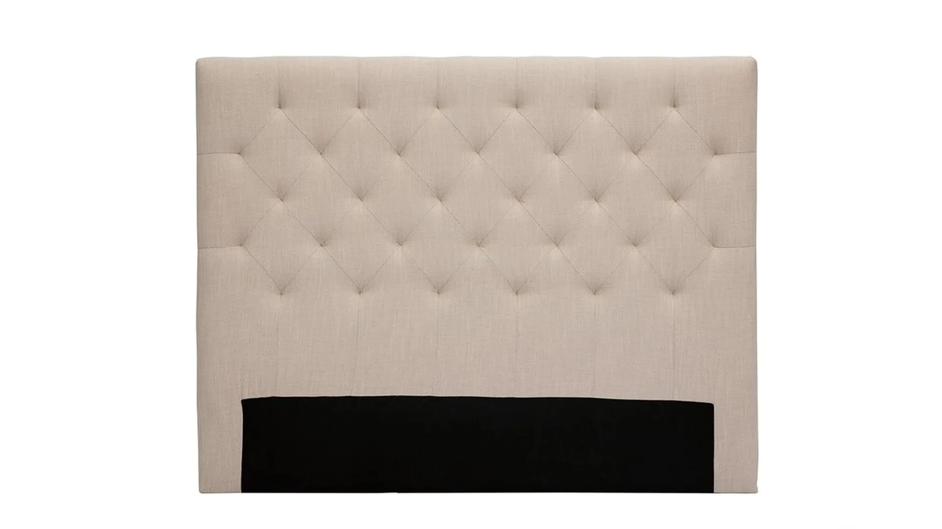 Cabecero tejido beige 140cm ENGUERRAND