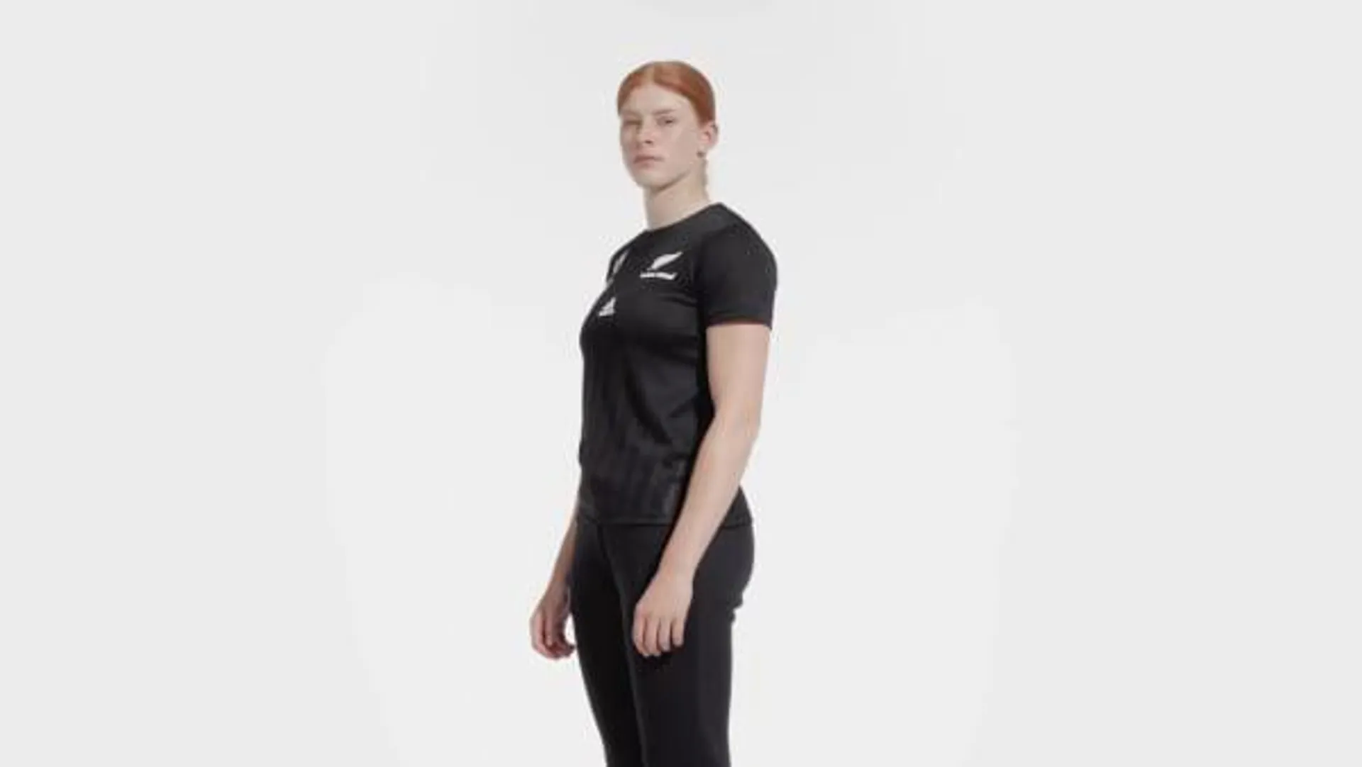 Camiseta primera equipación Black Ferns Rugby World Cup