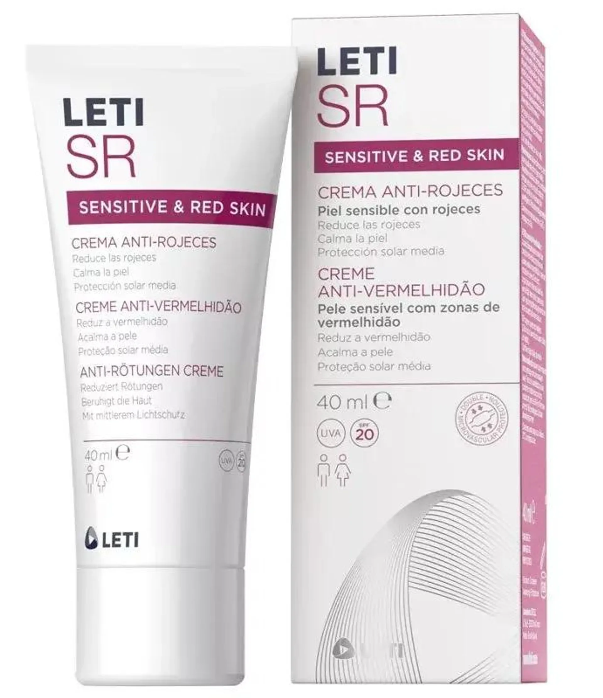 Leti SR Crema Antirojeces 40 ml