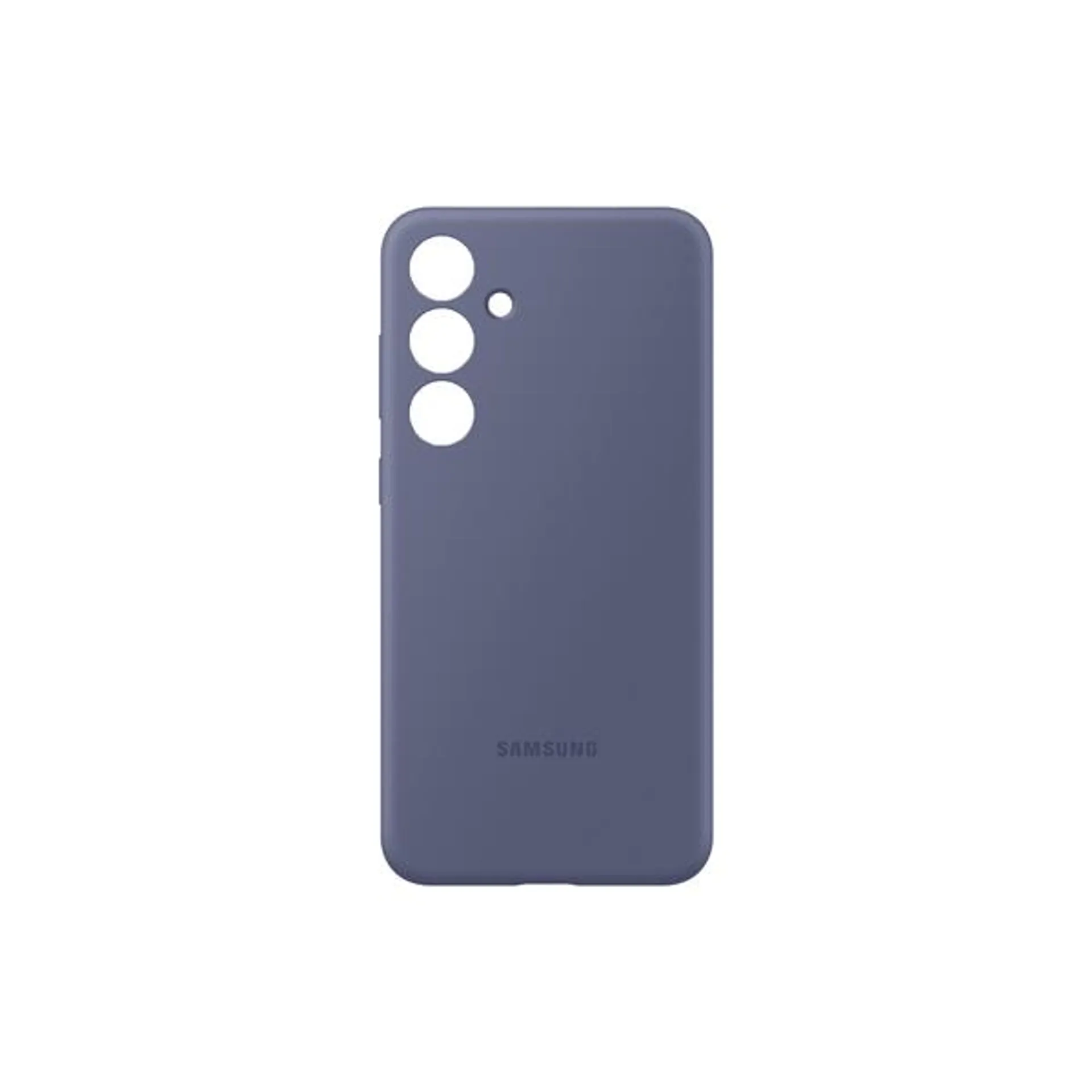 FUNDA DE SILICONA VIOLETA S24PLUS