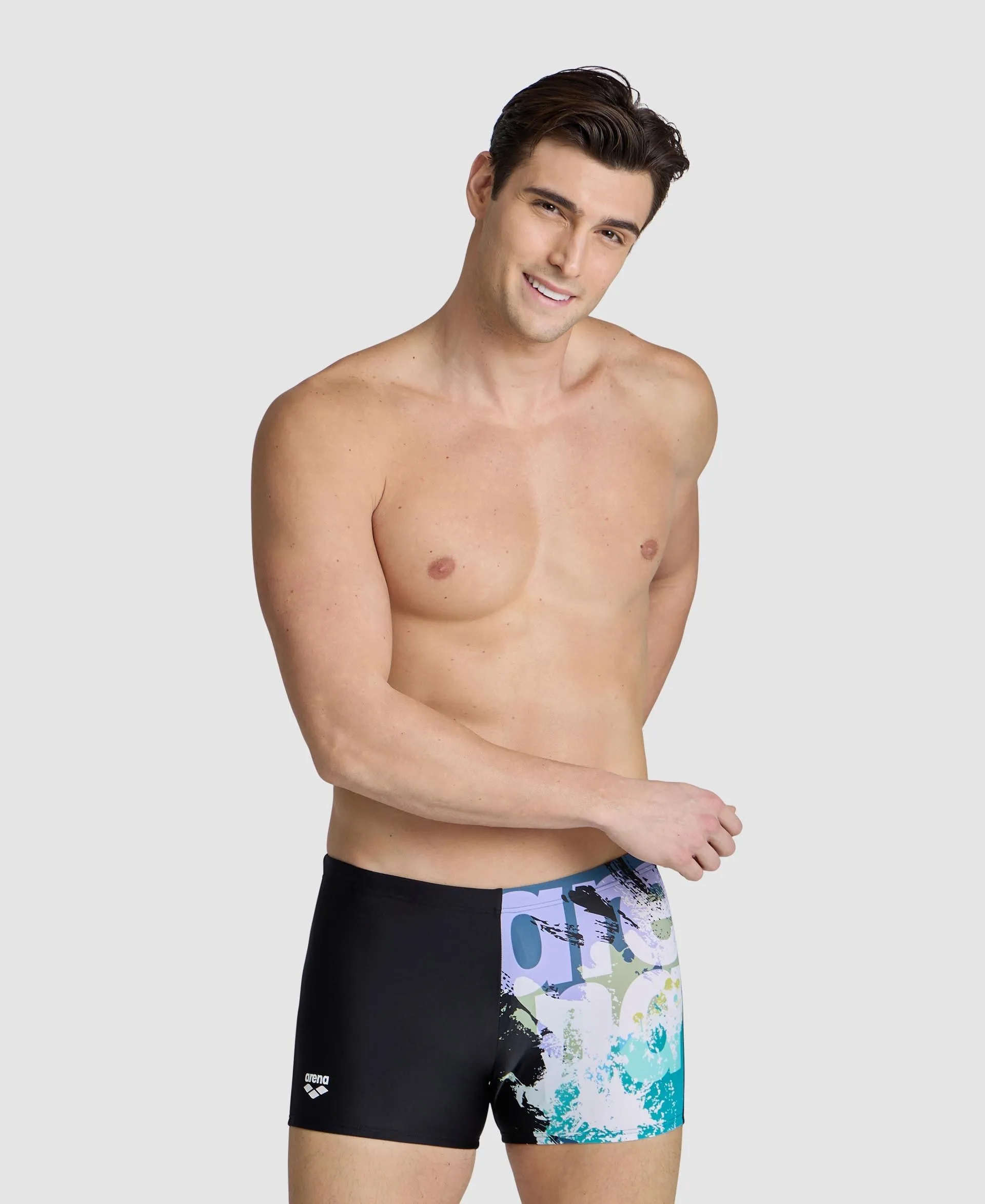 Short Hombre Estampado arena Waves Breaking