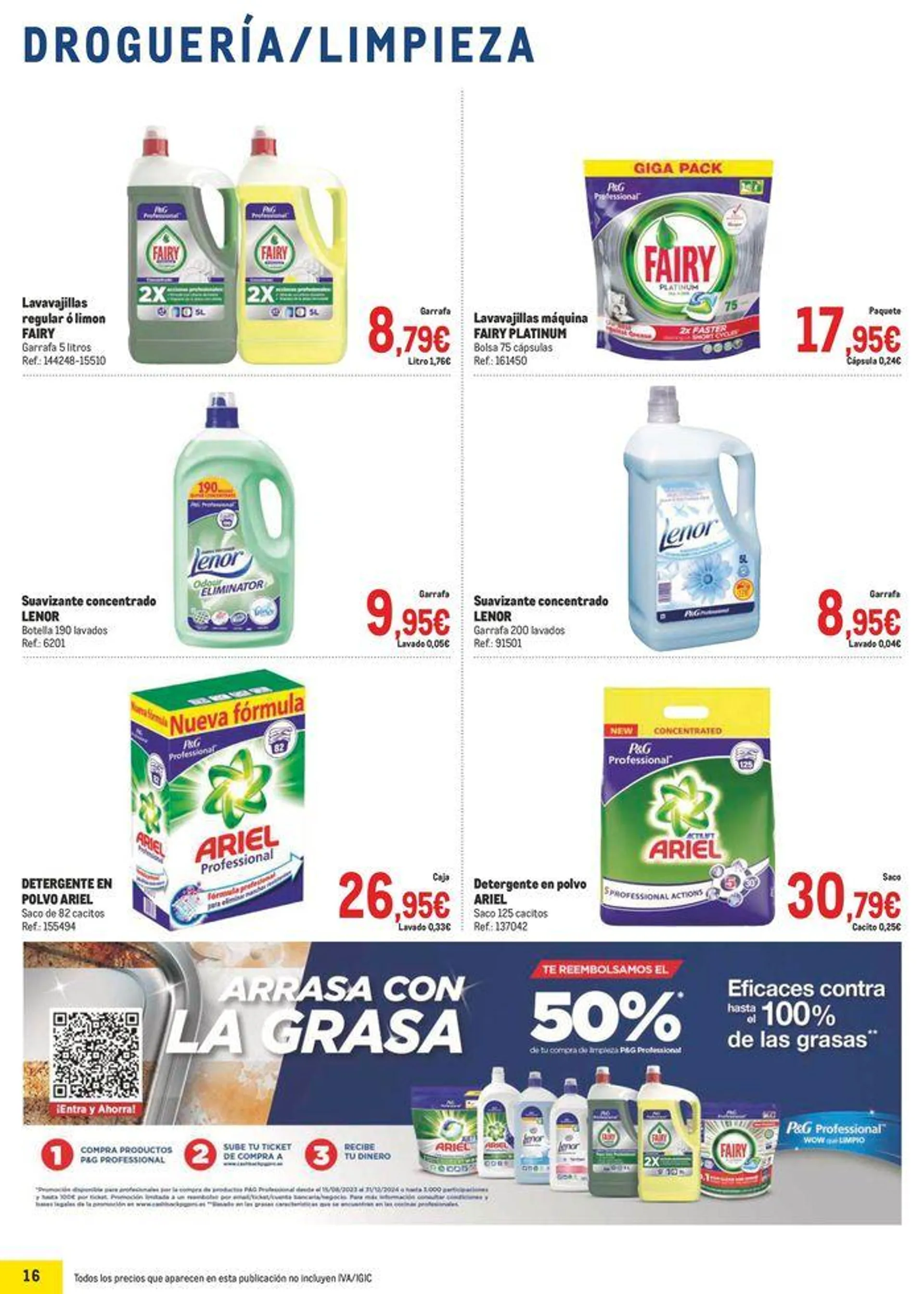 Catálogo de Makro Ofertas Especial Levante 15 de agosto al 6 de octubre 2024 - Página 16