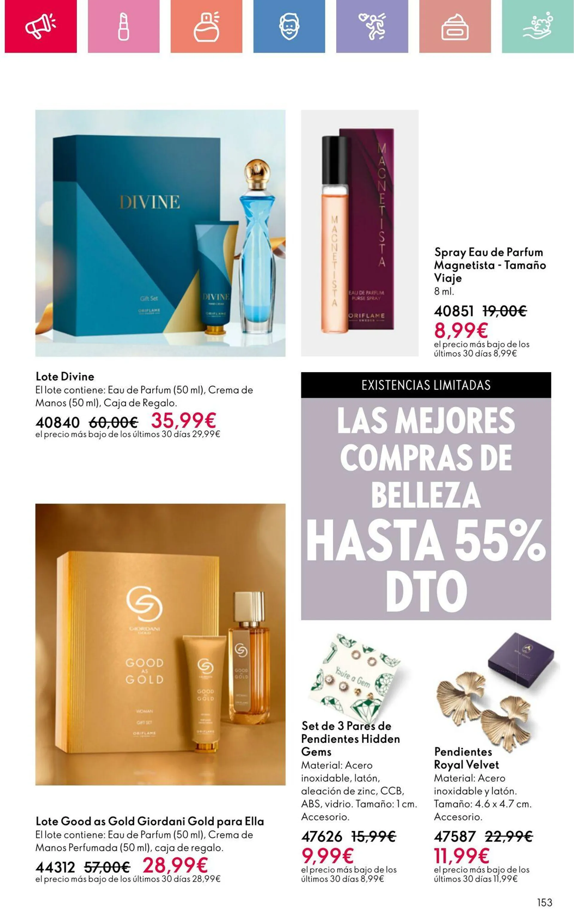 Catálogo de Oriflame Oferta actual 1 de junio al 21 de junio 2025 - Página 153