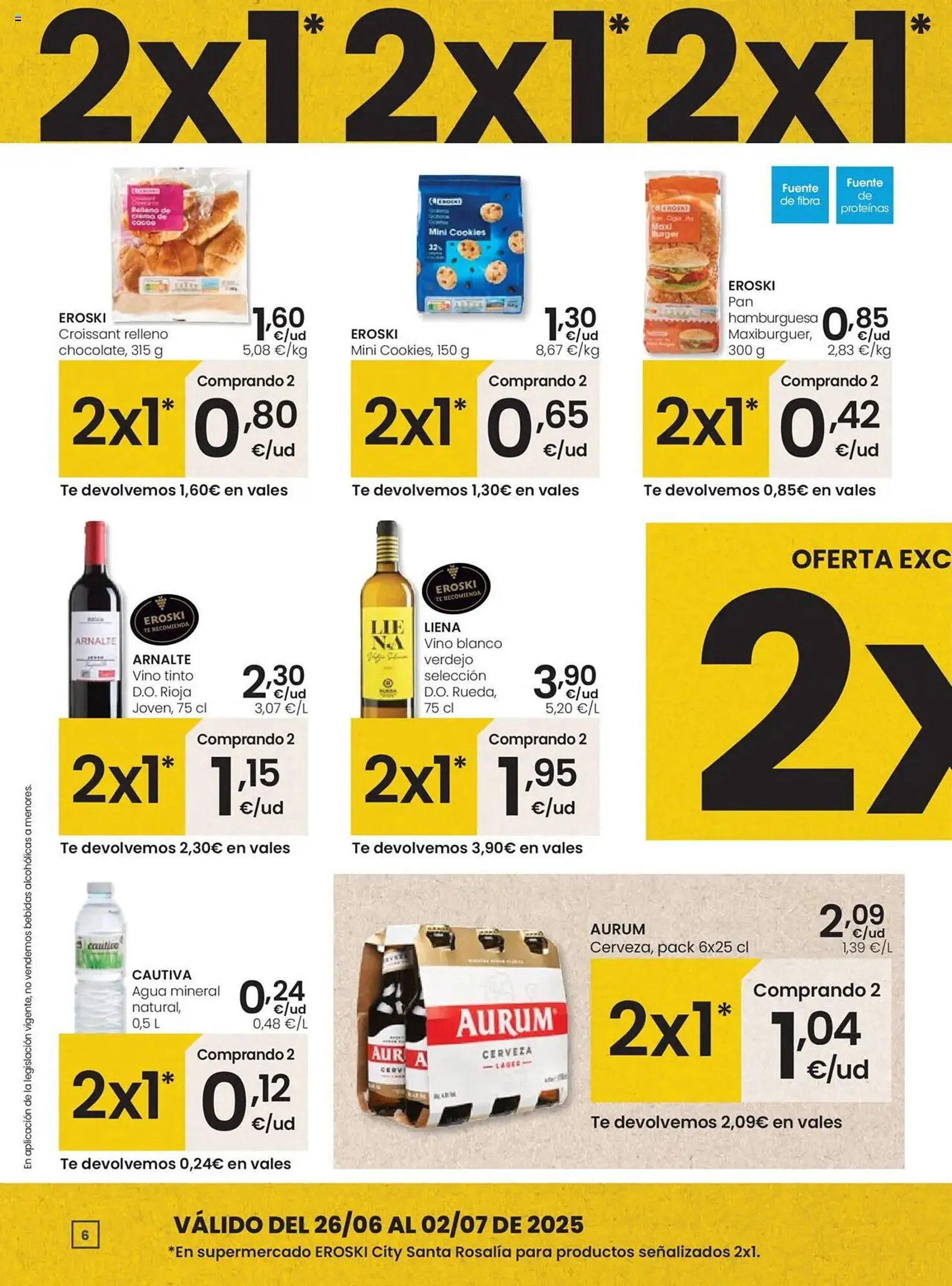 Catálogo de Folleto Eroski 26 de junio al 2 de julio 2025 - Página 6