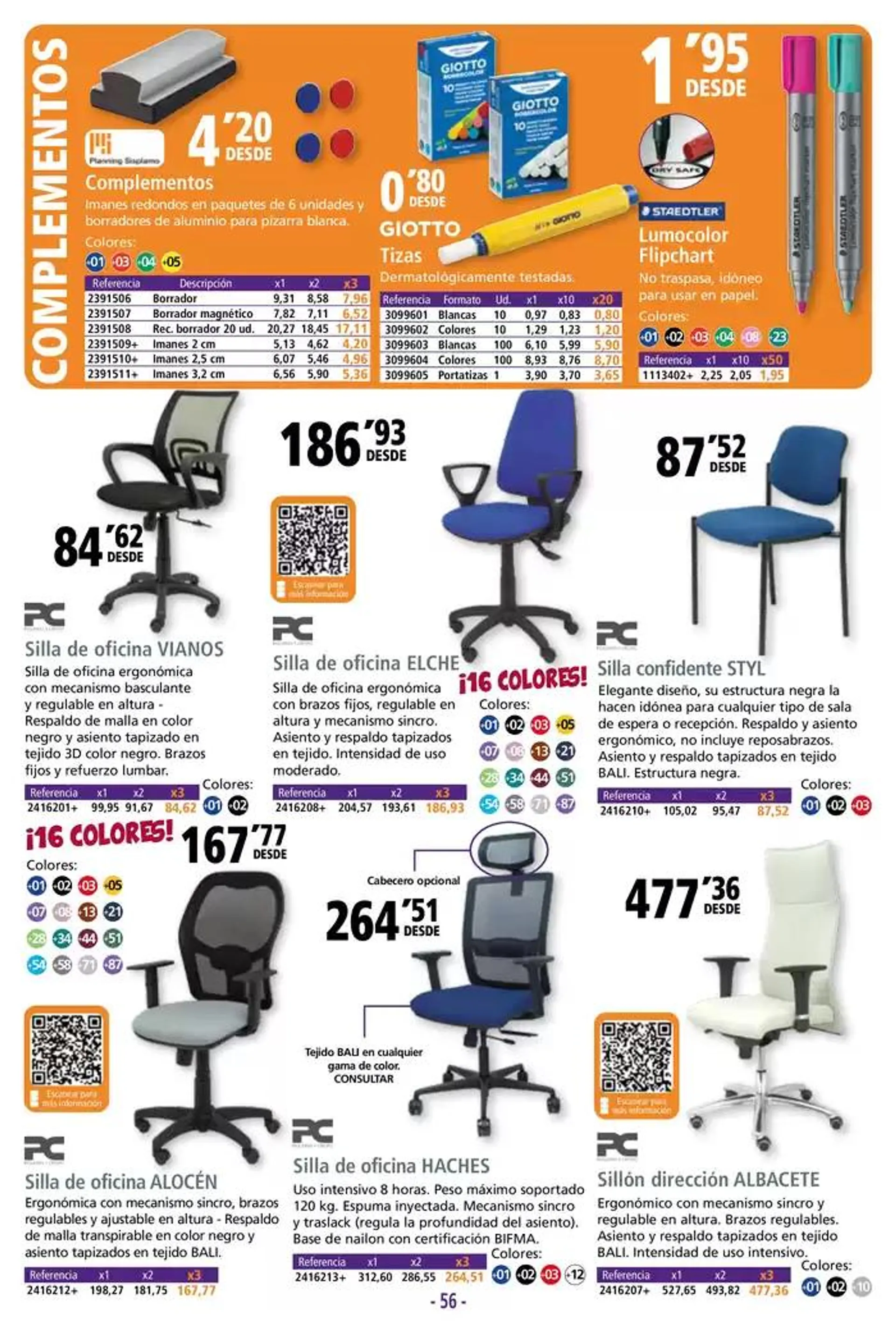 Catálogo de CATÁLOGO EMPRESAS Y PROFESIONALES 14 de octubre al 5 de febrero 2025 - Página 56