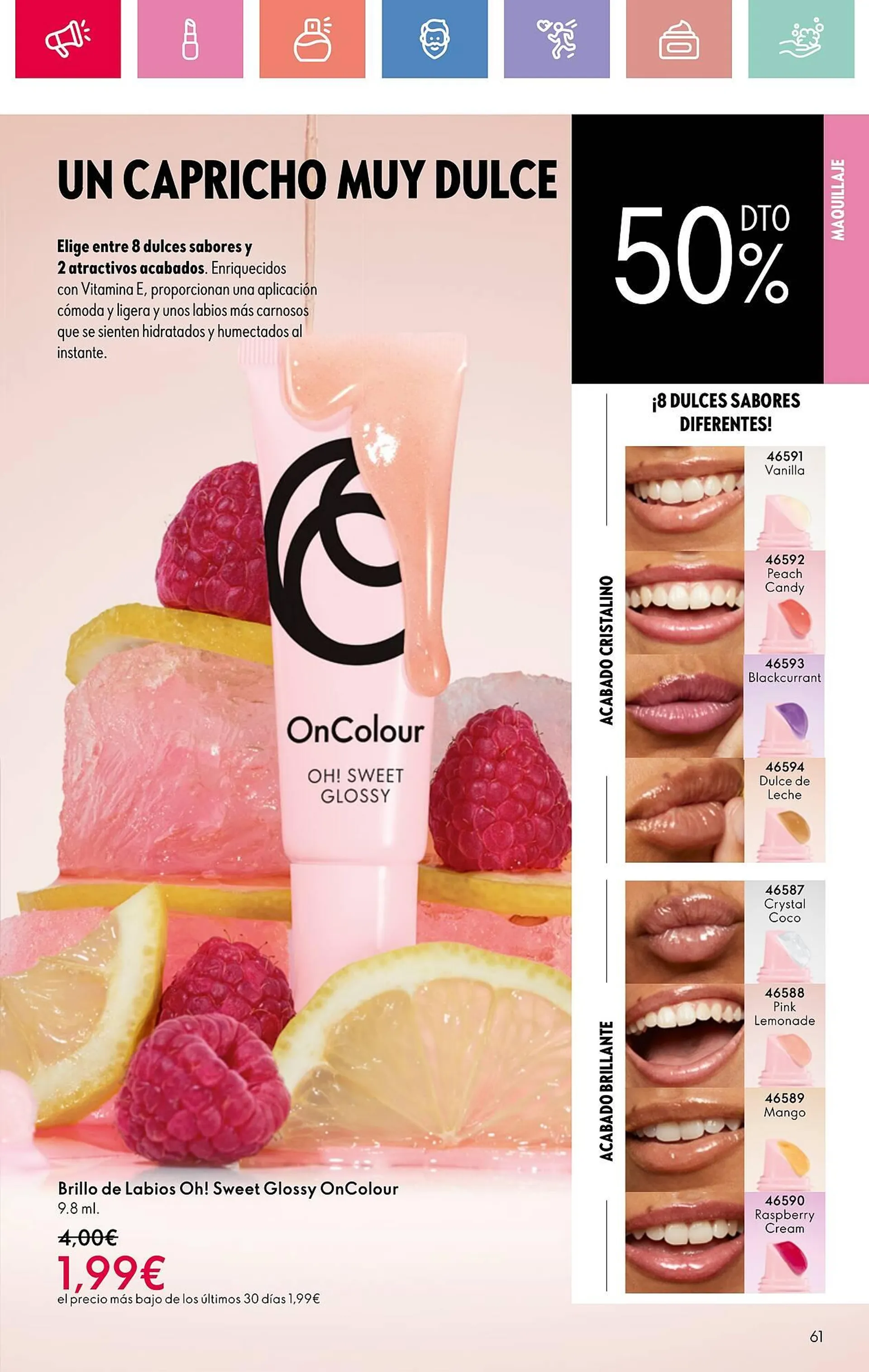 Catálogo de Folleto Oriflame 20 de abril al 20 de mayo 2025 - Página 61
