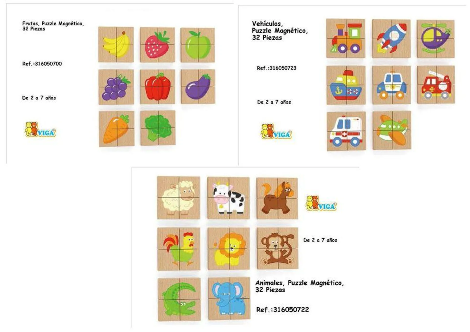 Puzzles, Encajes Y Rompecabezas - 173