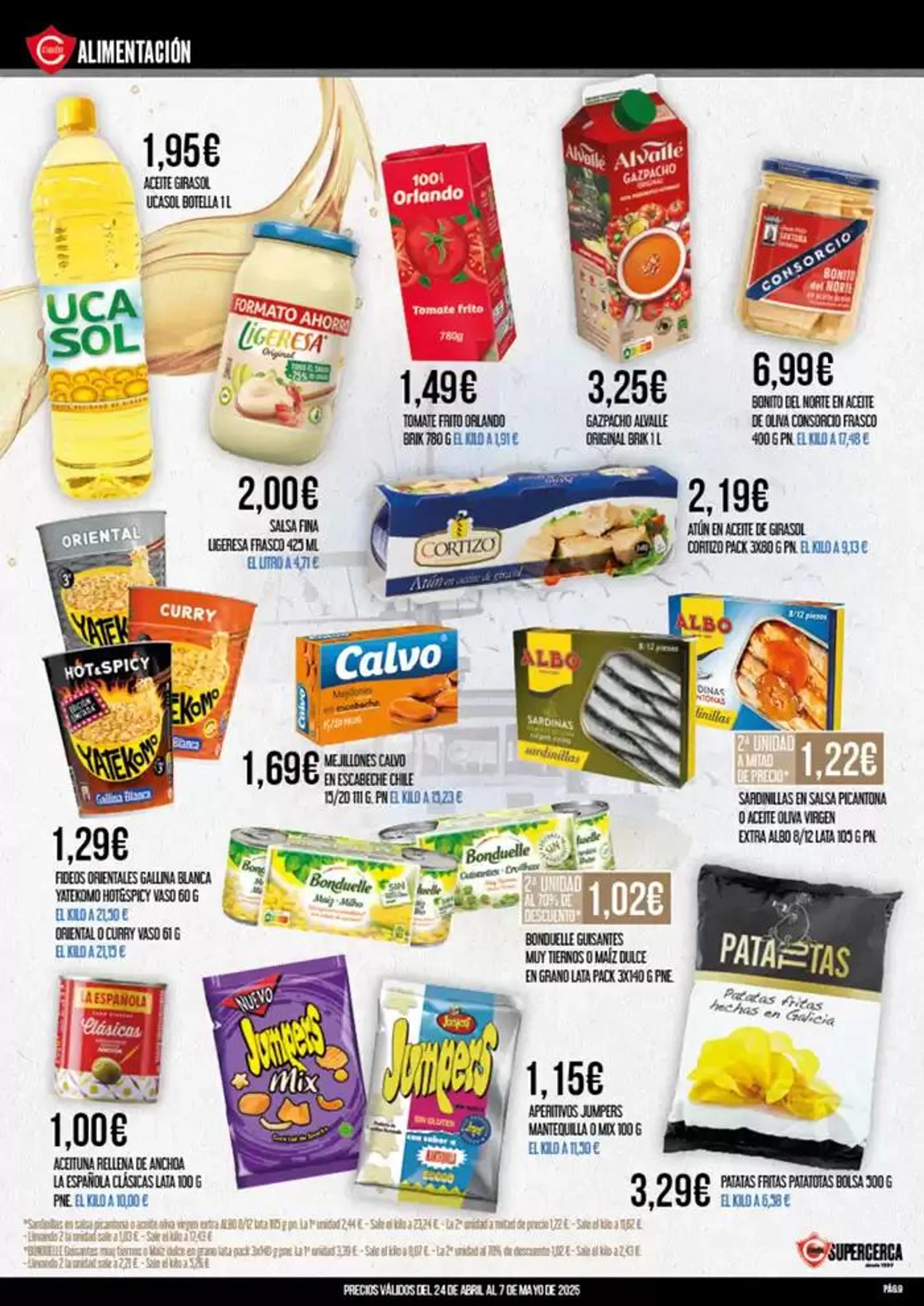 Catálogo de Precios validos del 24 de abril al 7 de mayo 24 de abril al 7 de mayo 2025 - Página 9
