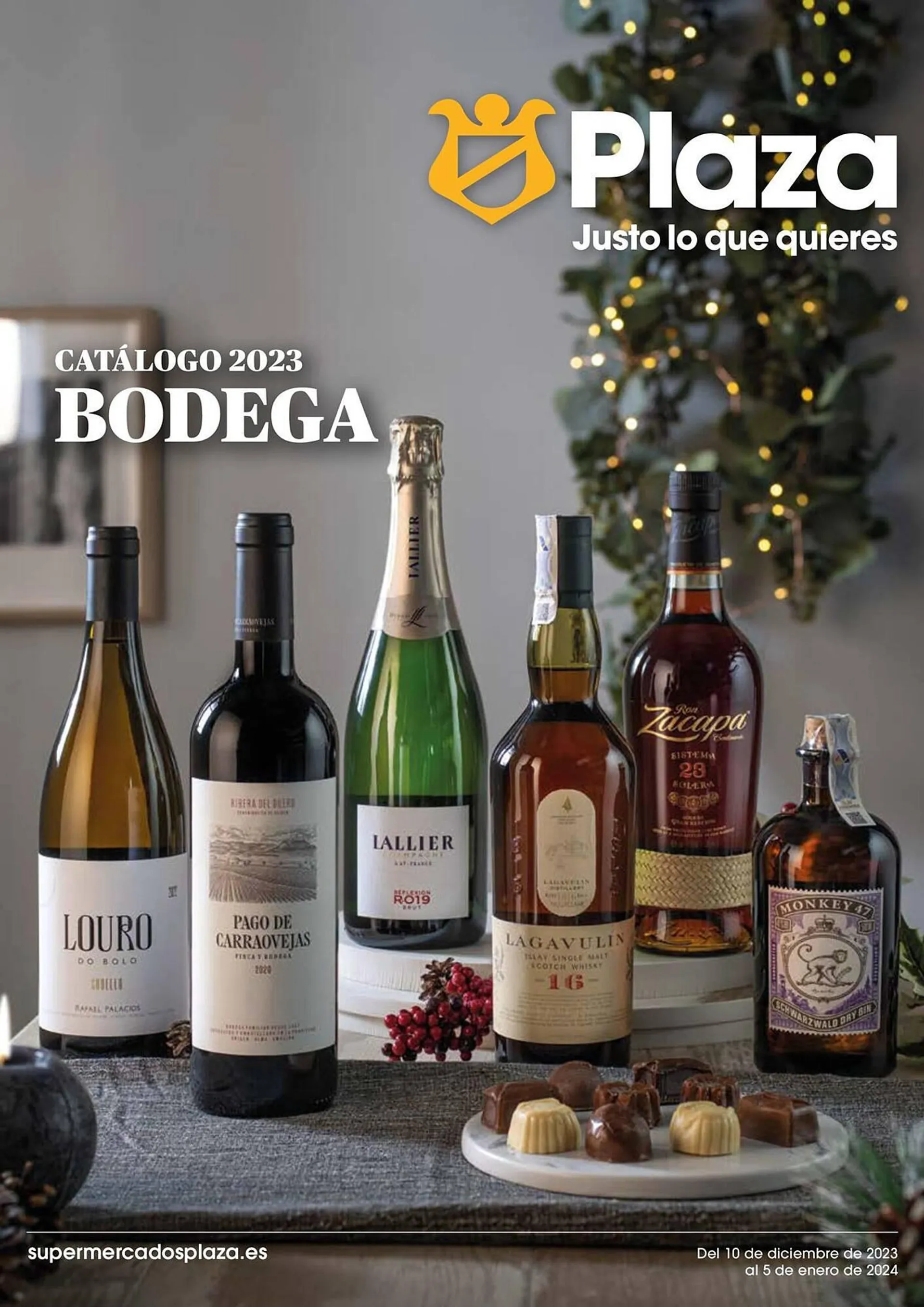 Catálogo de Folleto Supermercados Plaza 14 de diciembre al 5 de enero 2024 - Página 