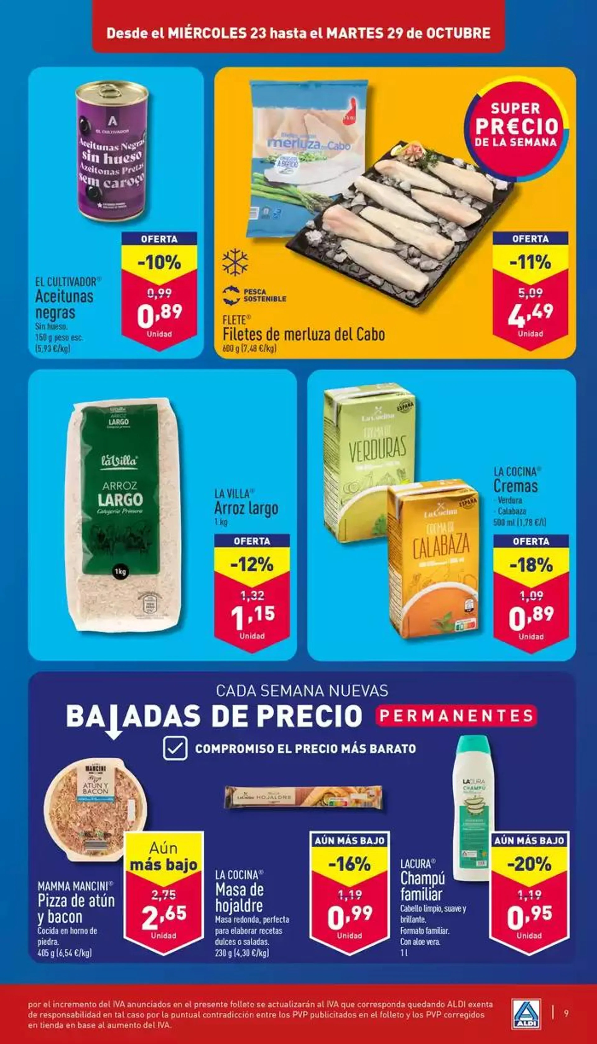 Catálogo de Así de fácil, así de Aldi 23 de octubre al 30 de octubre 2024 - Página 9