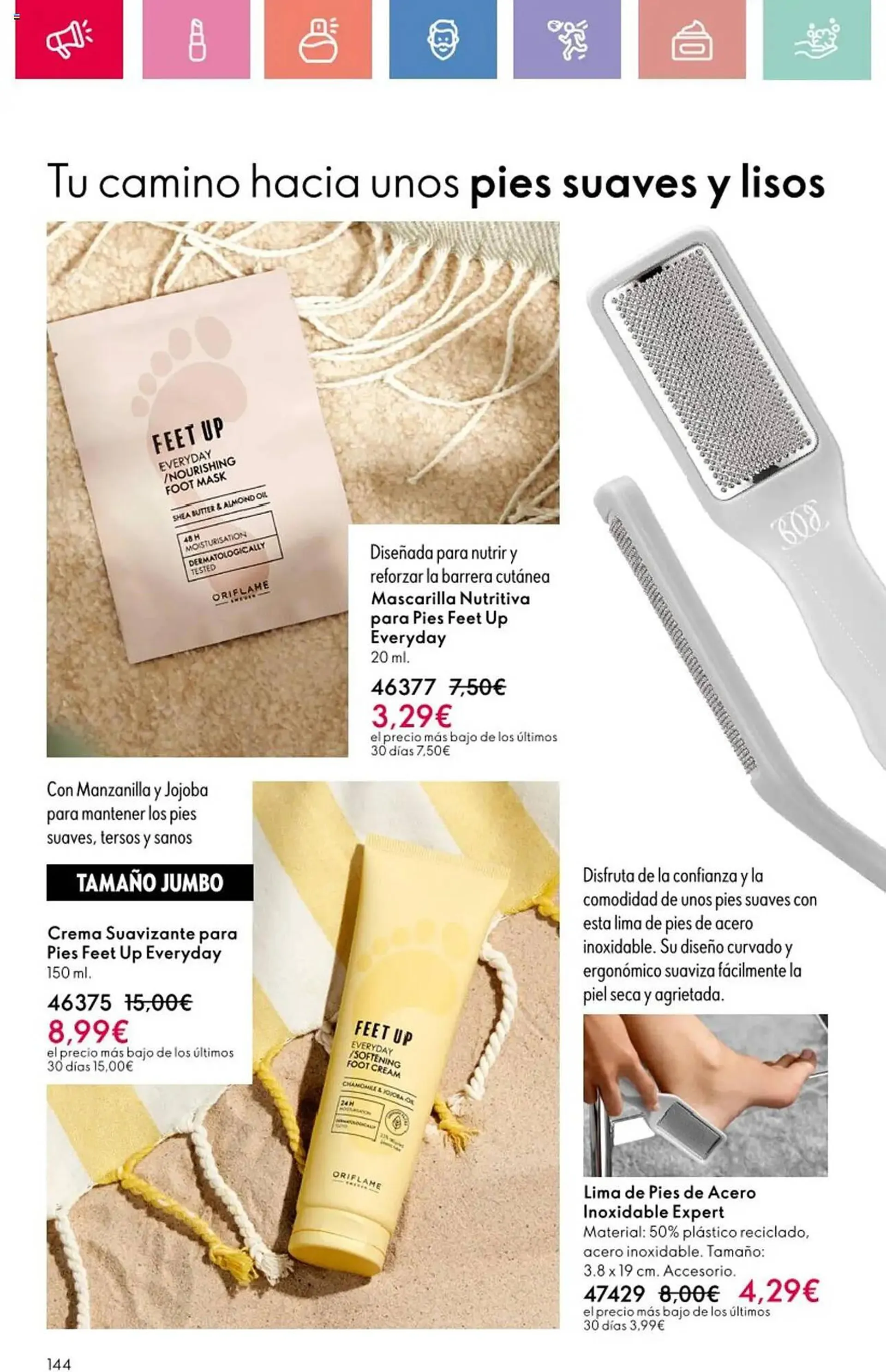 Catálogo de Folleto Oriflame 22 de junio al 12 de julio 2025 - Página 144