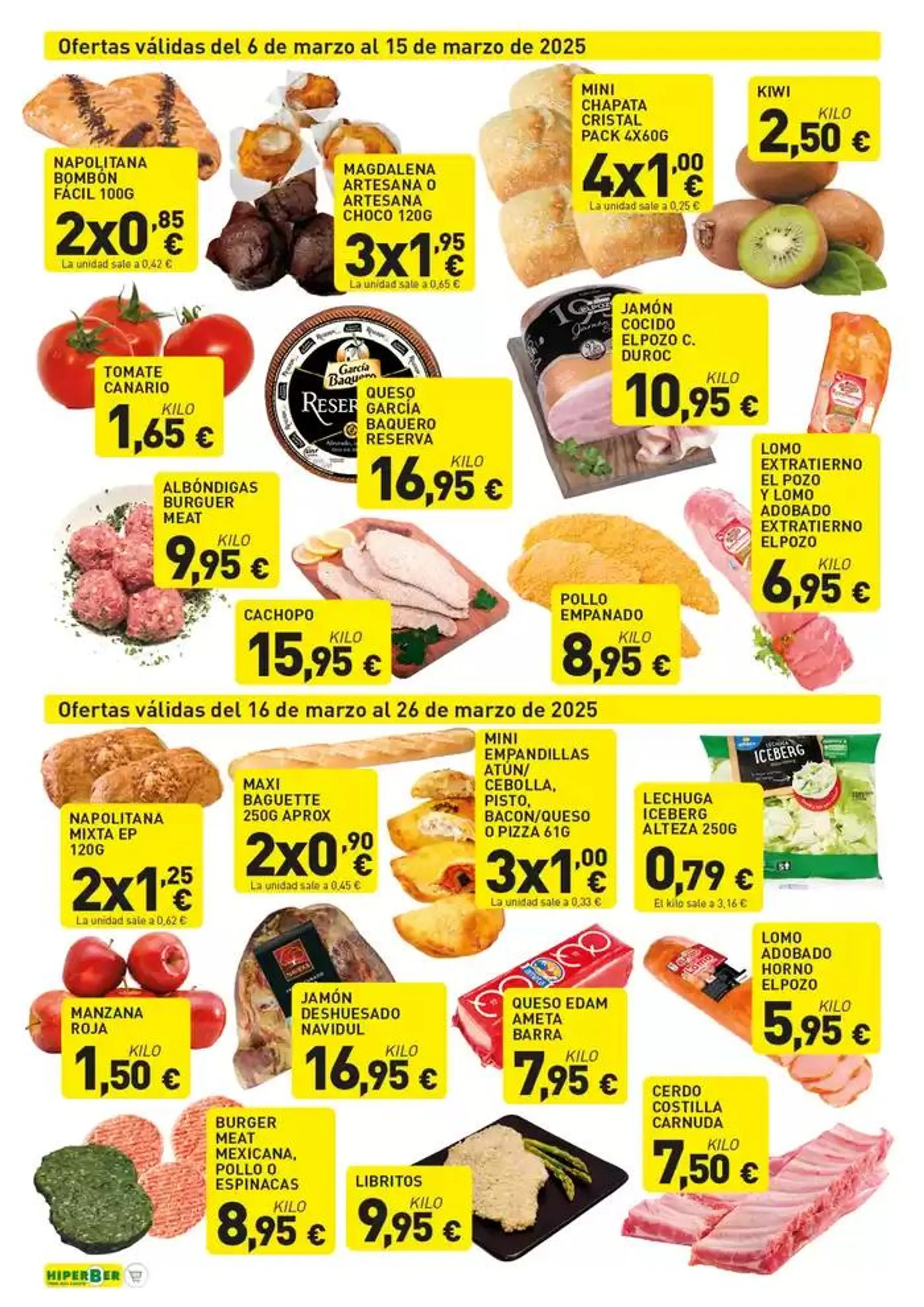 Catálogo de Ofertas del Mes Hiperber 6 de marzo al 26 de marzo 2025 - Página 2