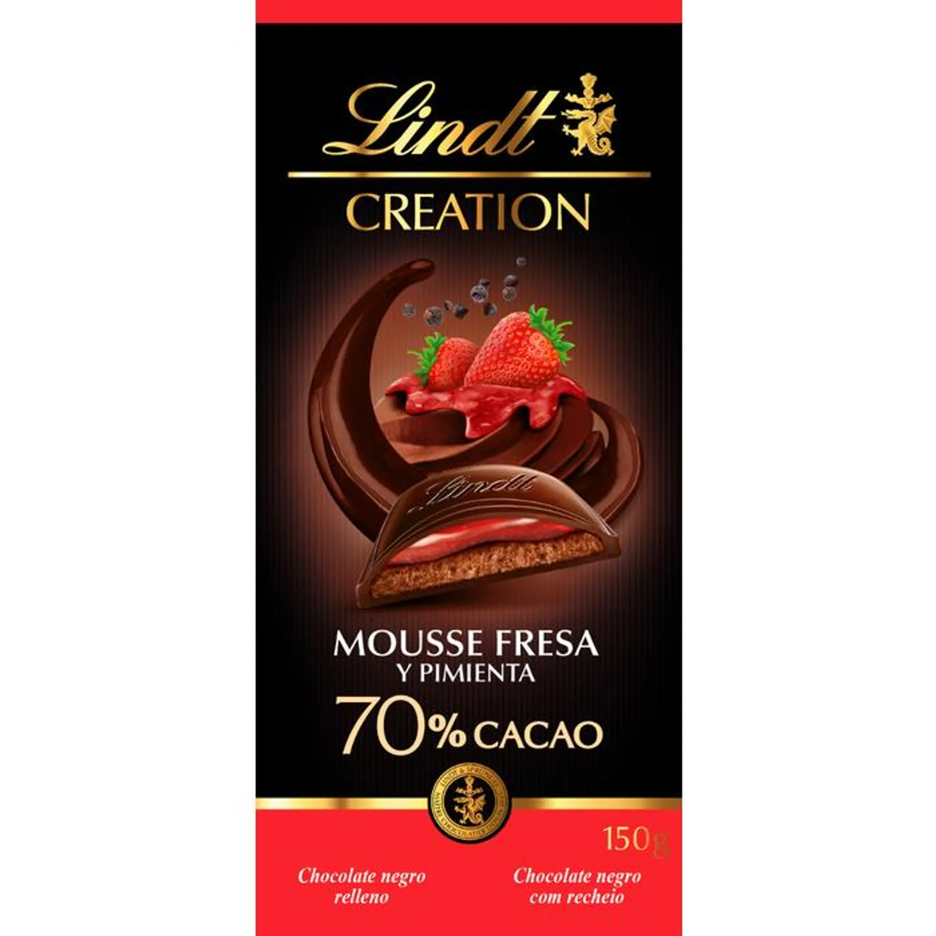 Creation 70% Fresa y Pimienta 150g