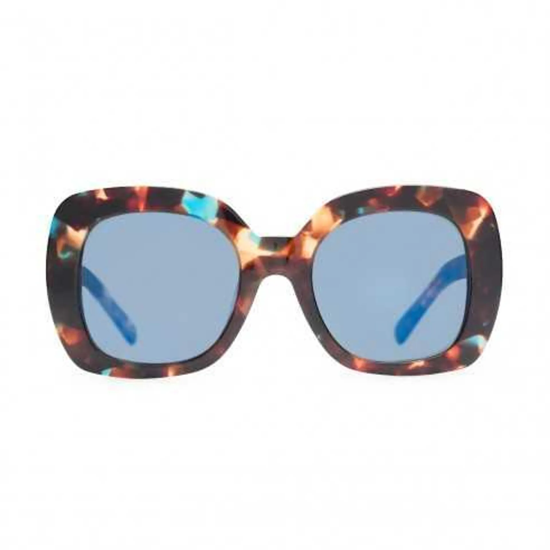 Gafas de sol mujer - HEY GUY C.2 SHINY SILVER BLUE 49 .