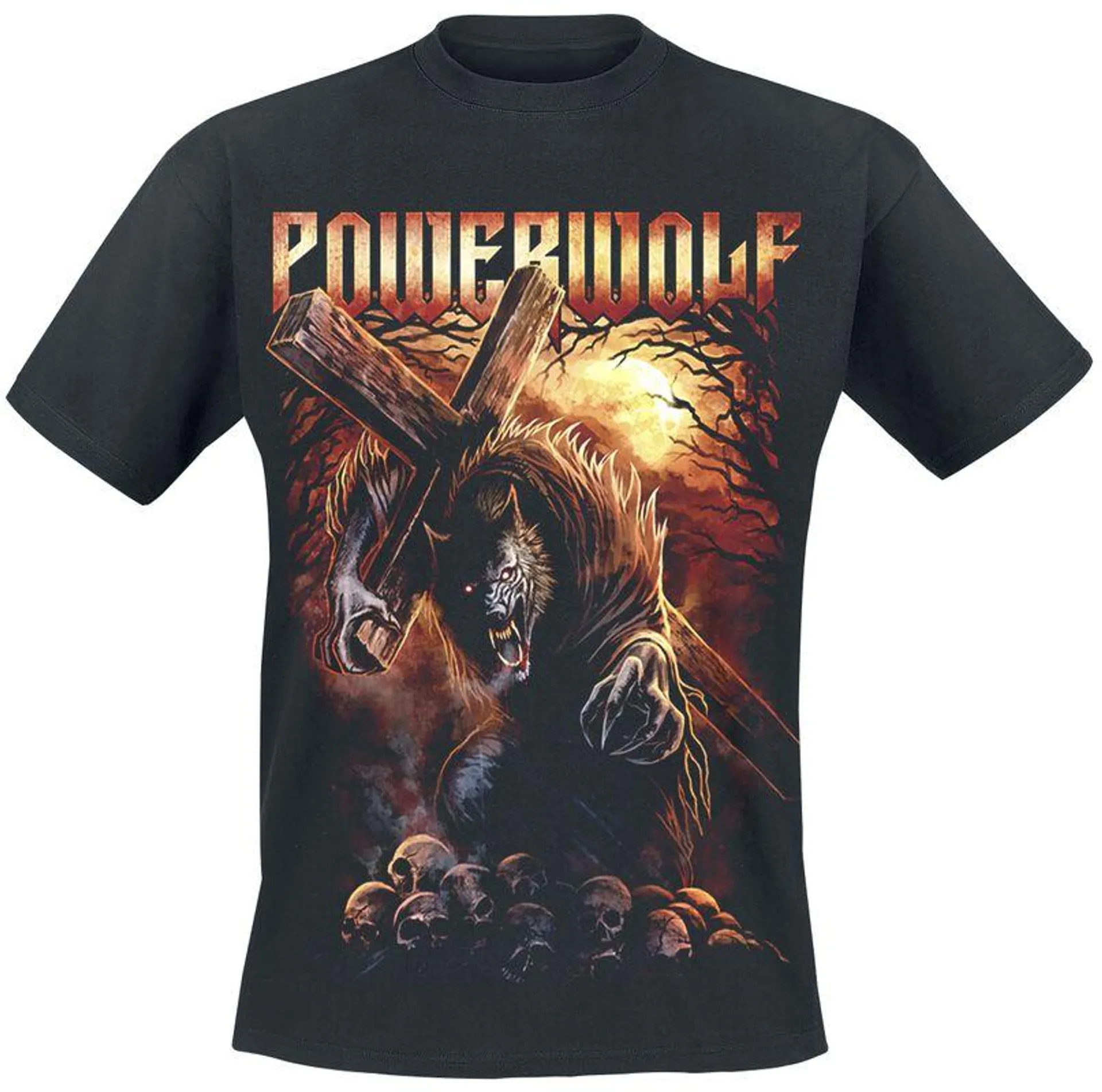 "Via Dolorosa" Camiseta Negro de Powerwolf