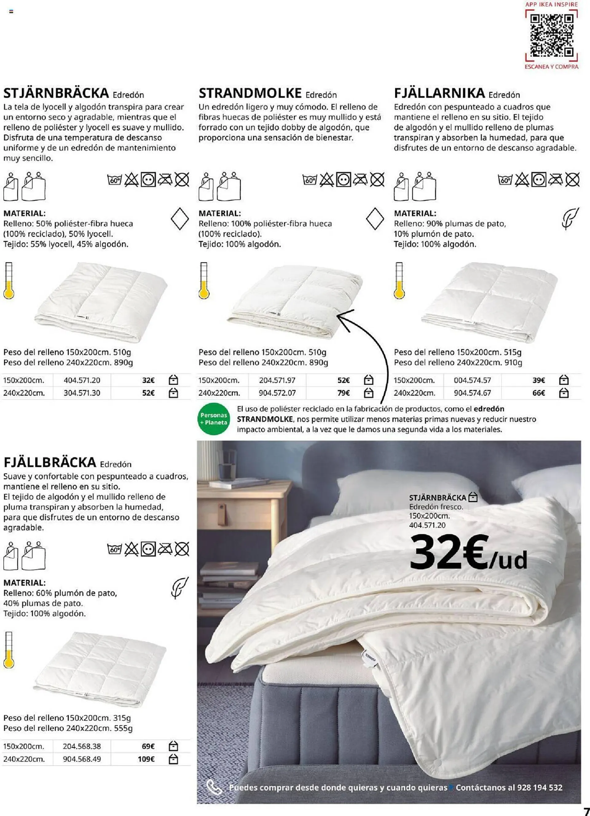 Catálogo de Folleto IKEA Ropa de cama 4 de septiembre al 31 de enero 2025 - Página 7