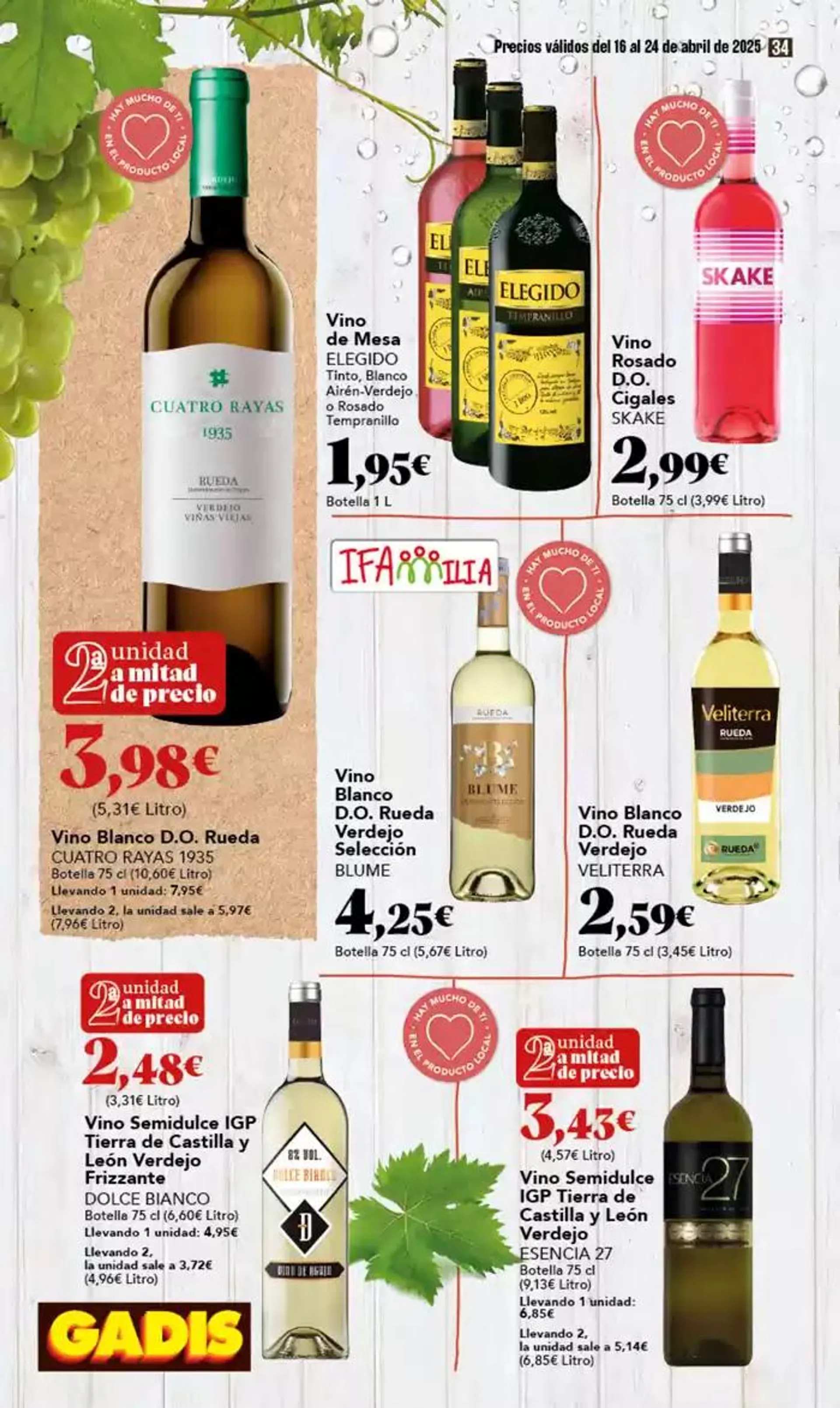 Catálogo de Precios válidos del 16 al 24 de abril 16 de abril al 24 de abril 2025 - Página 34