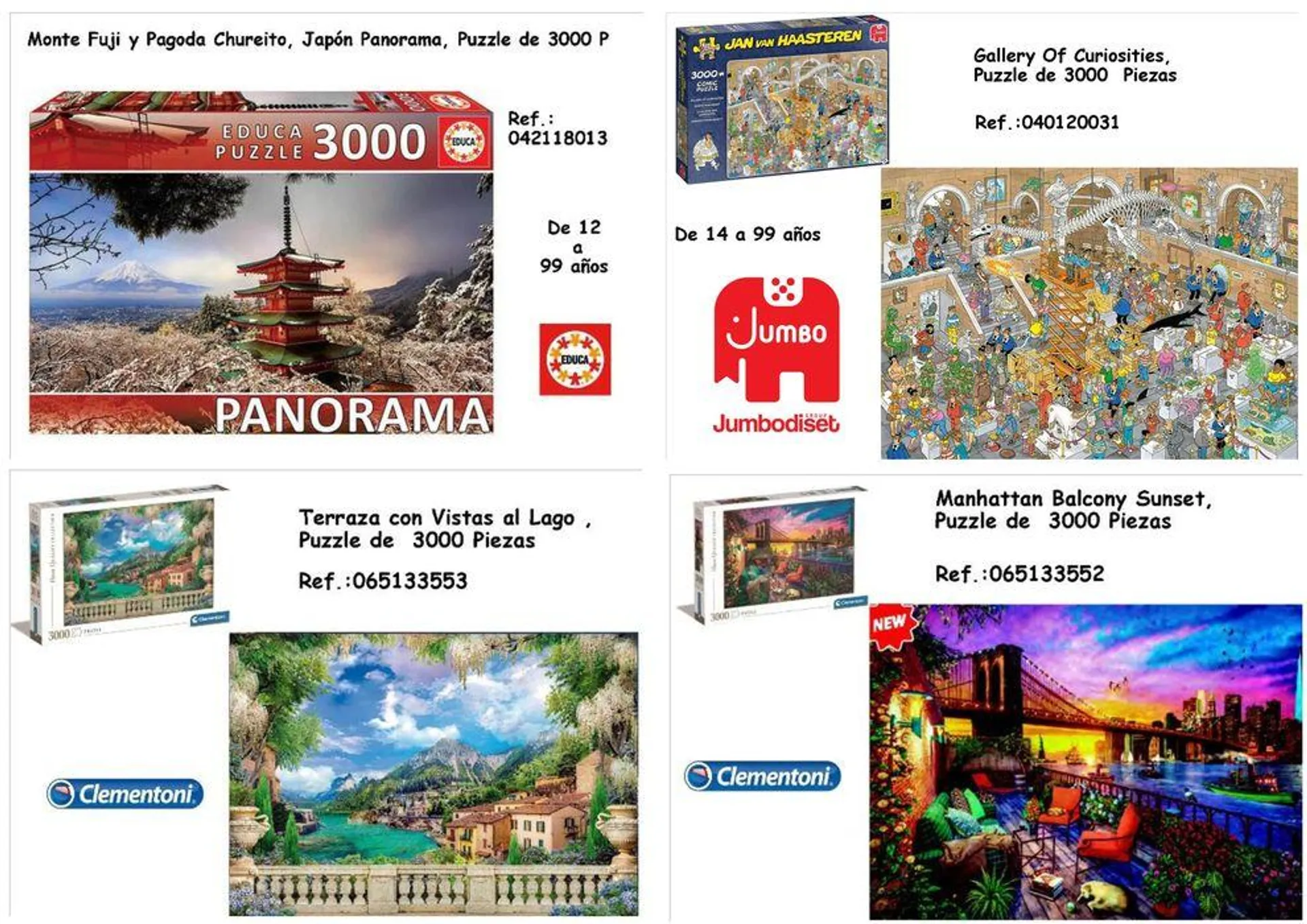 Puzzles, Encajes Y Rompecabezas - 13