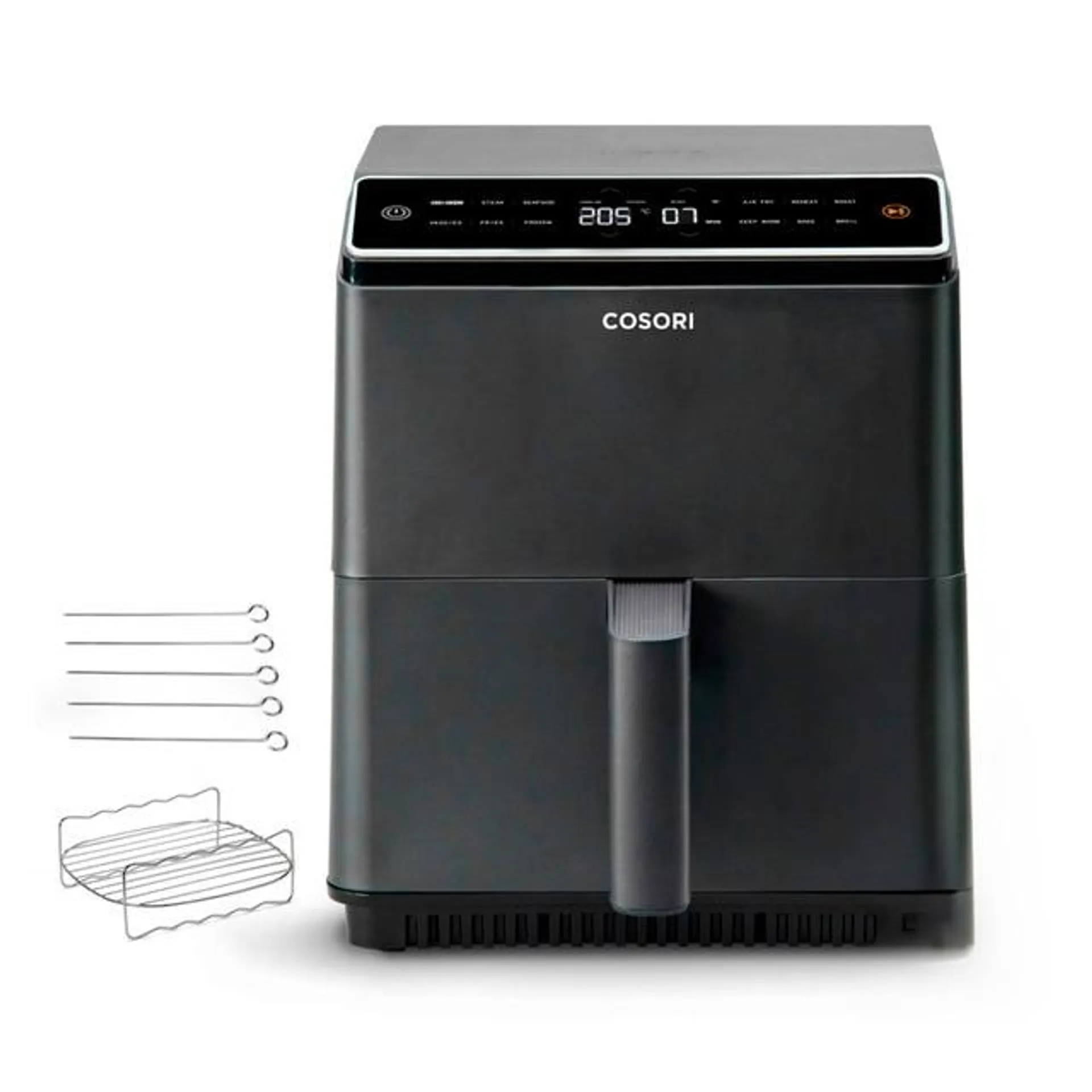 Freidora de aire Cosori Dual Blaze Chef Edition con sistema 360 ThermoIQ + Libro de recetas exclusivo