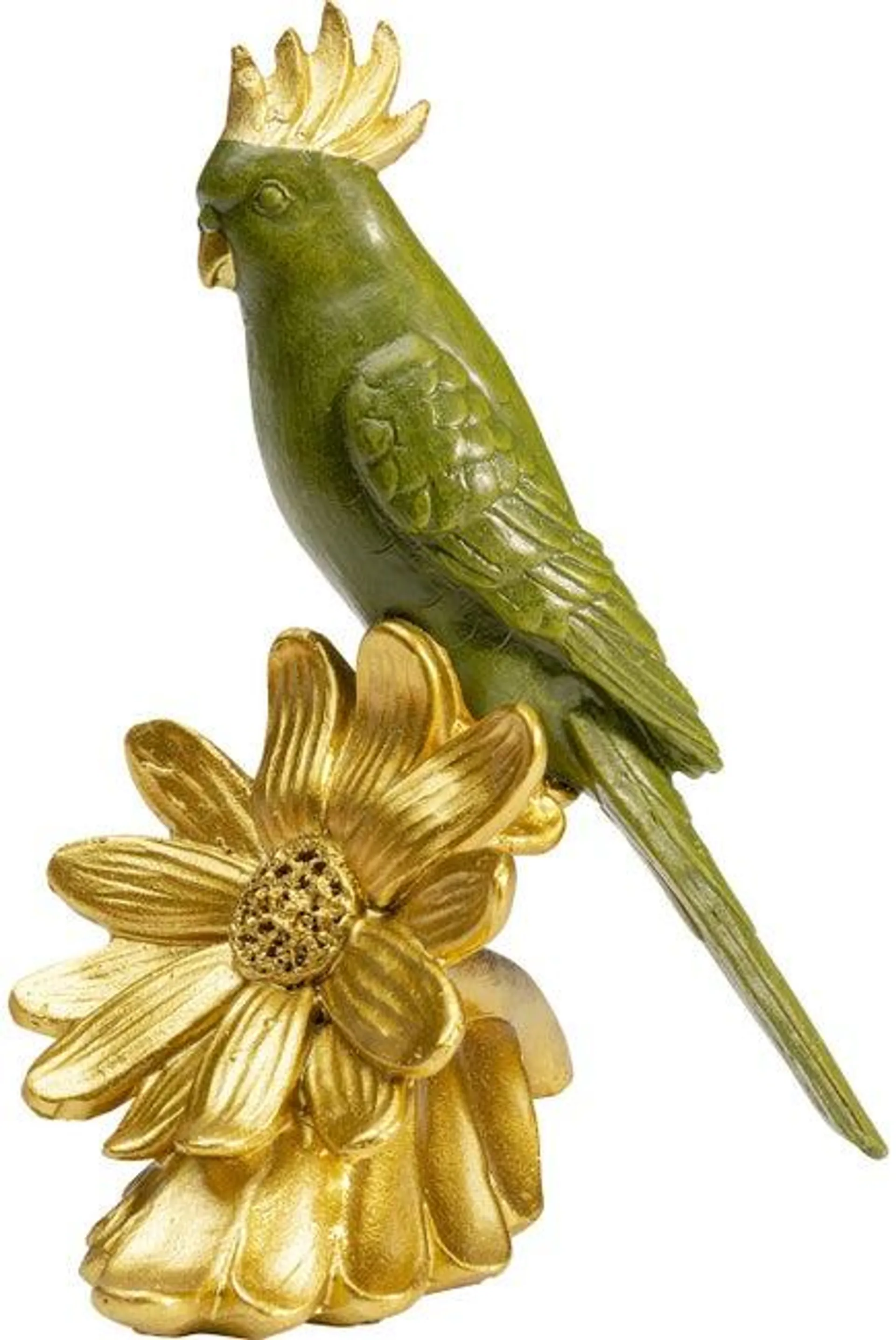 Figura deco Flower Parrot