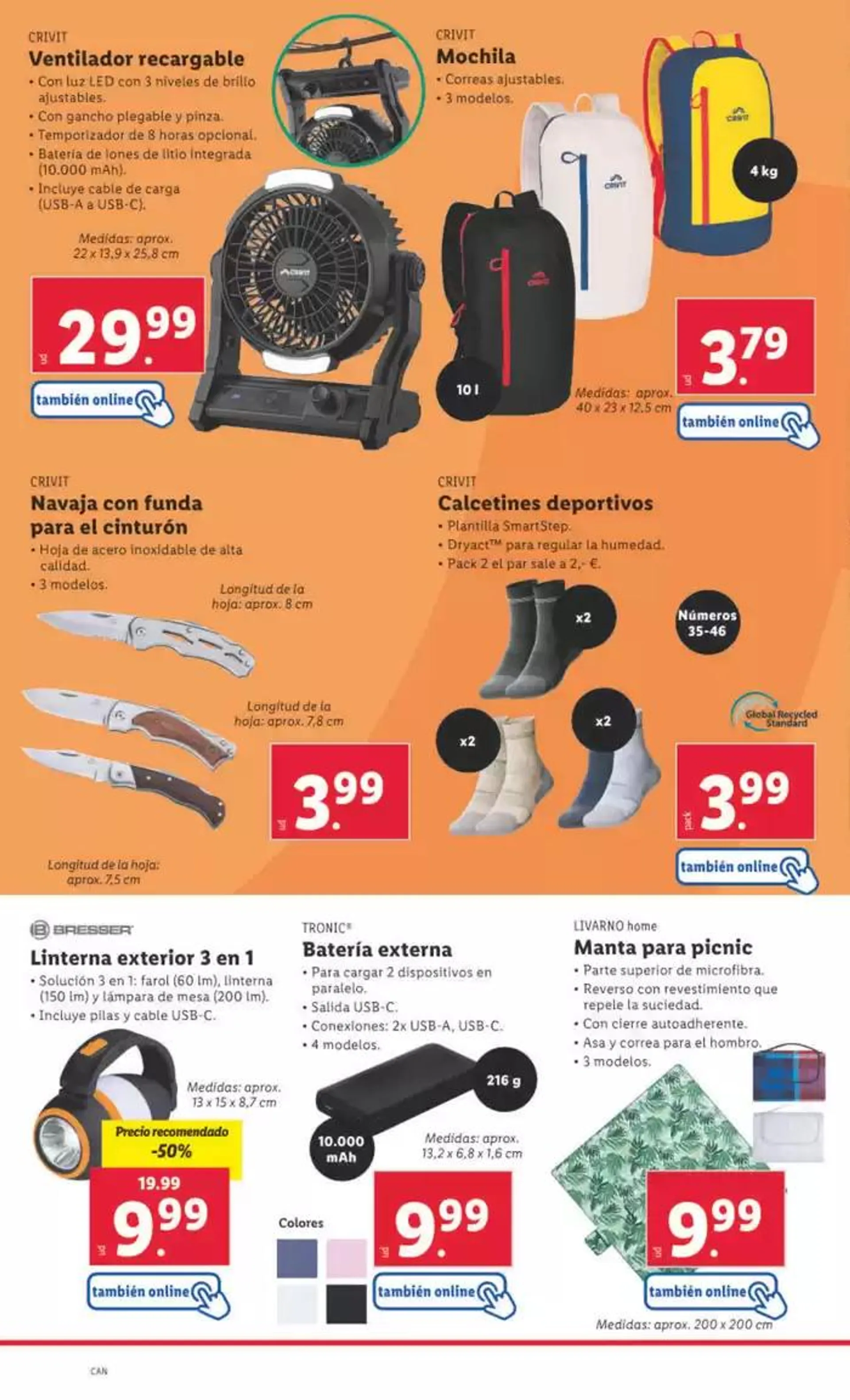 Catálogo de ¡Bazar Lidl! Ofertas válidas 26/05 al 01/06 26 de mayo al 1 de junio 2025 - Página 16
