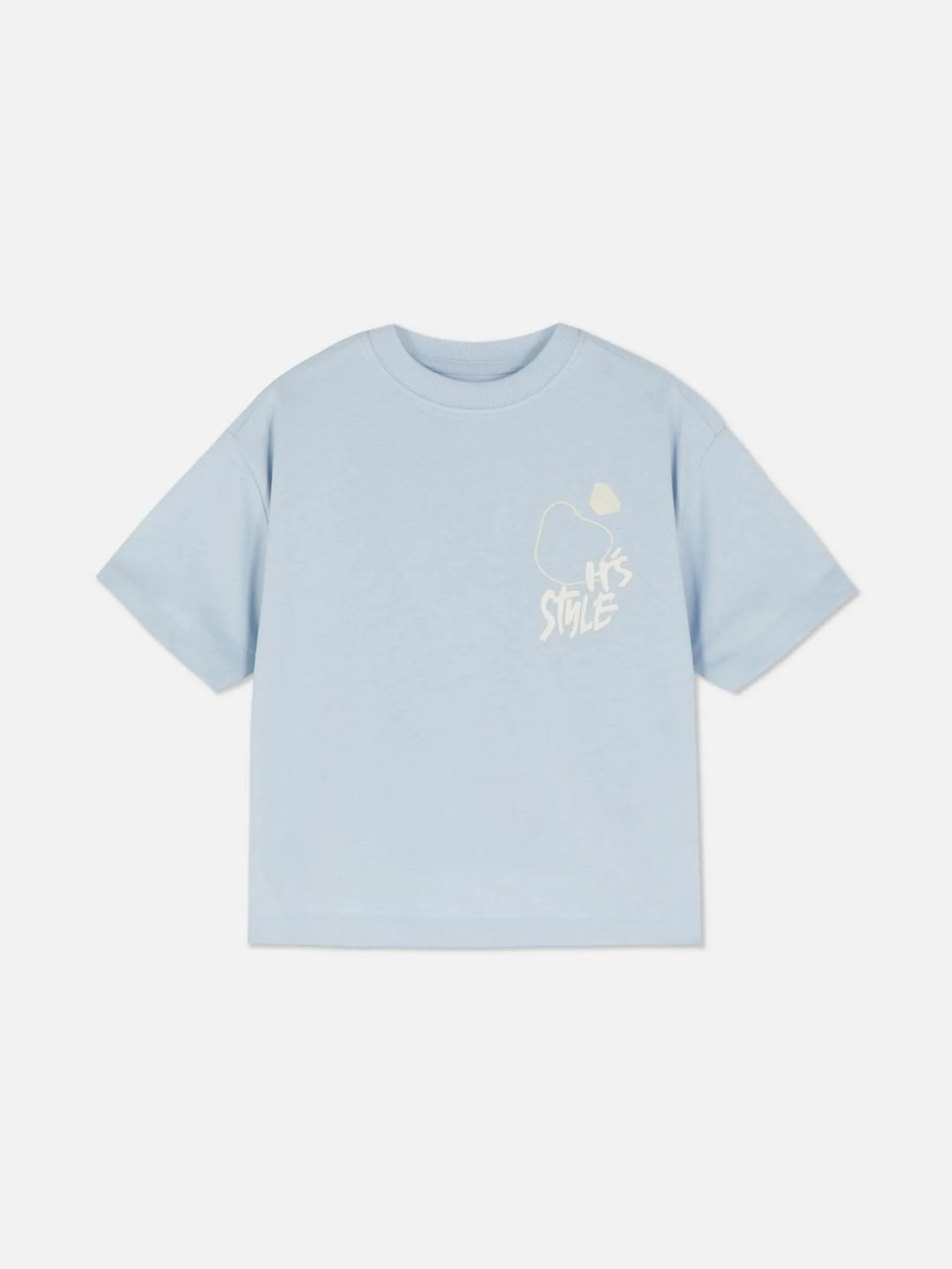 Camiseta gráfica abstracta