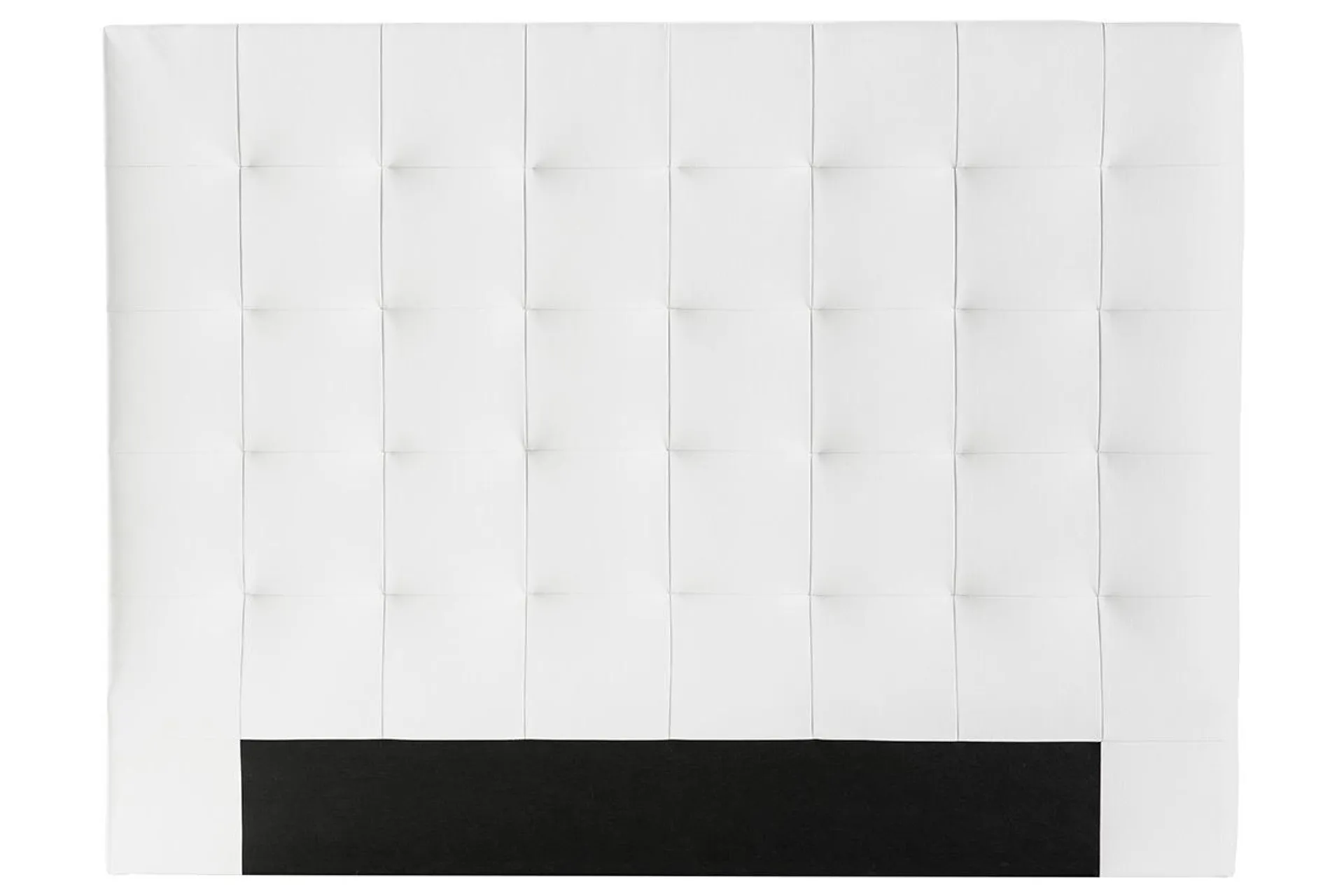 Cabecero capitoné blanco 160 cm HALCIONA