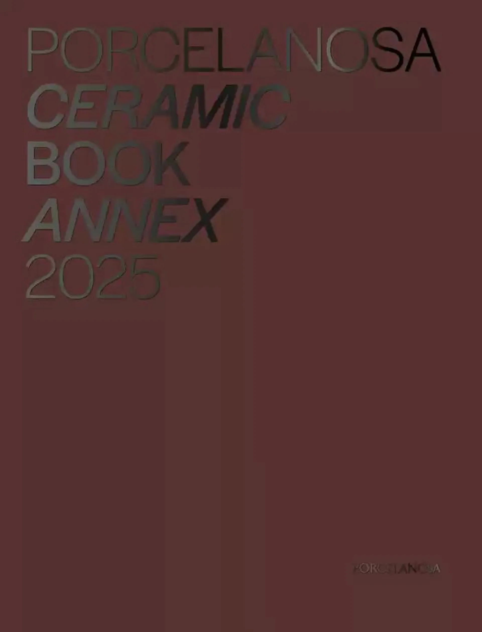 Catálogo de Ceramic Book Annex 12 de mayo al 31 de diciembre 2025 - Página 1