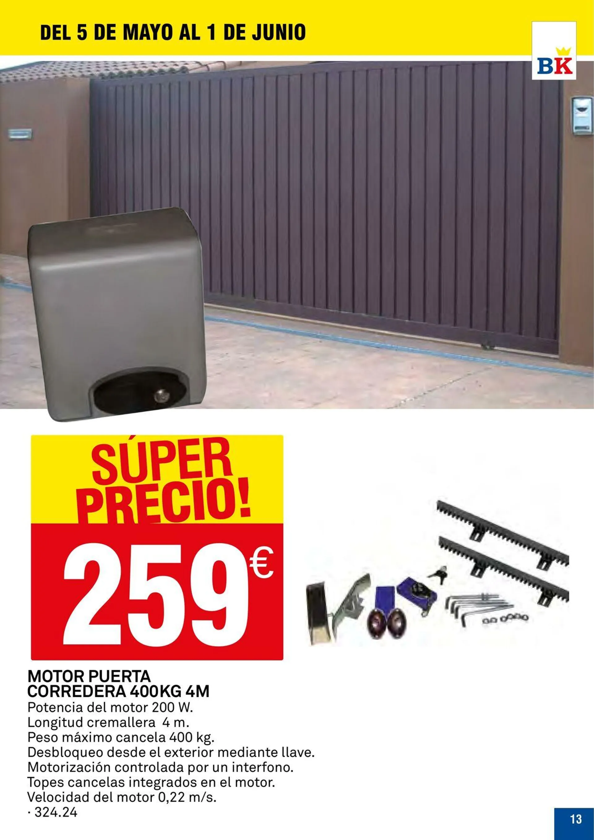 Catálogo de Bricoking Oferta actual 26 de mayo al 9 de junio 2025 - Página 13