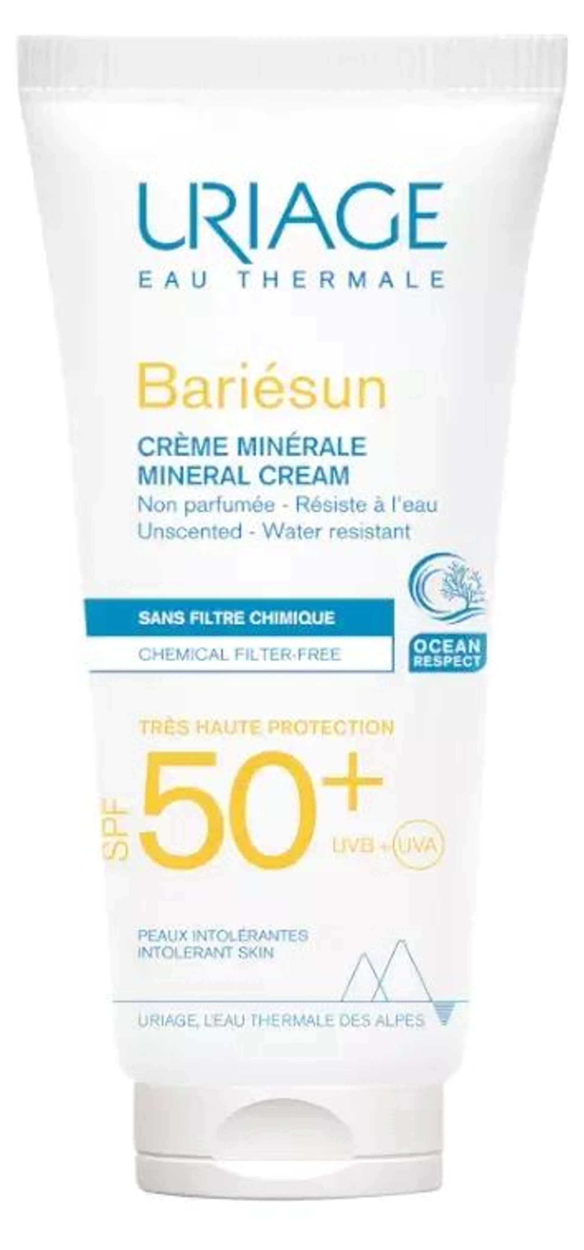 Uriage Bariésun Crema Mineral SPF50+ 100 ml