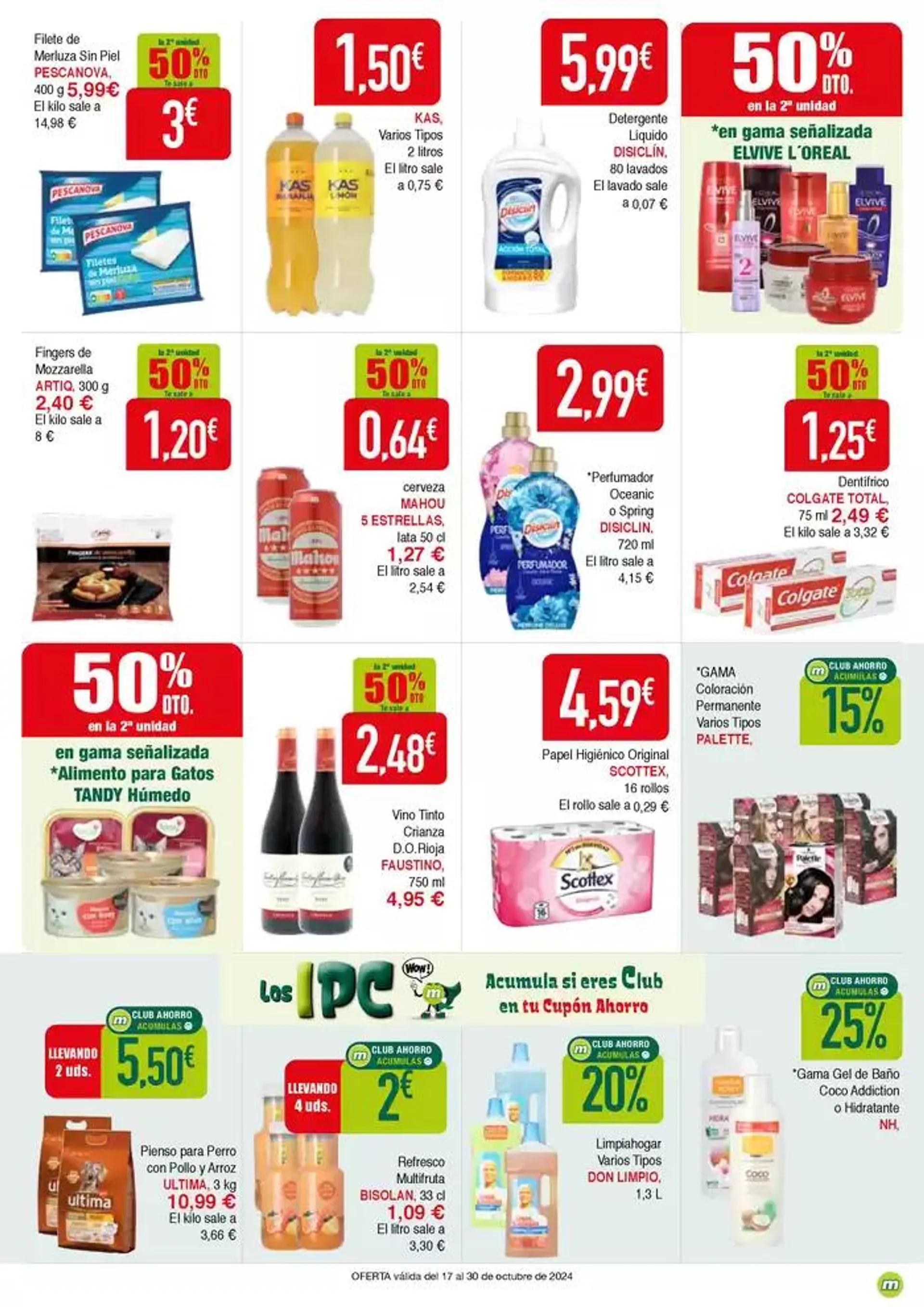 Catálogo de Ofertas folleto mYm supermercados 17 de octubre al 30 de octubre 2024 - Página 3