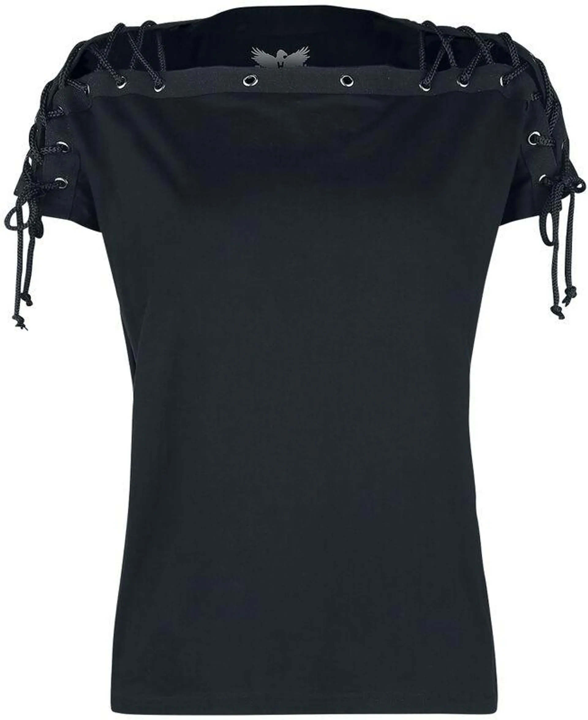 T-Shirt schwarz von Gothicana by EMP