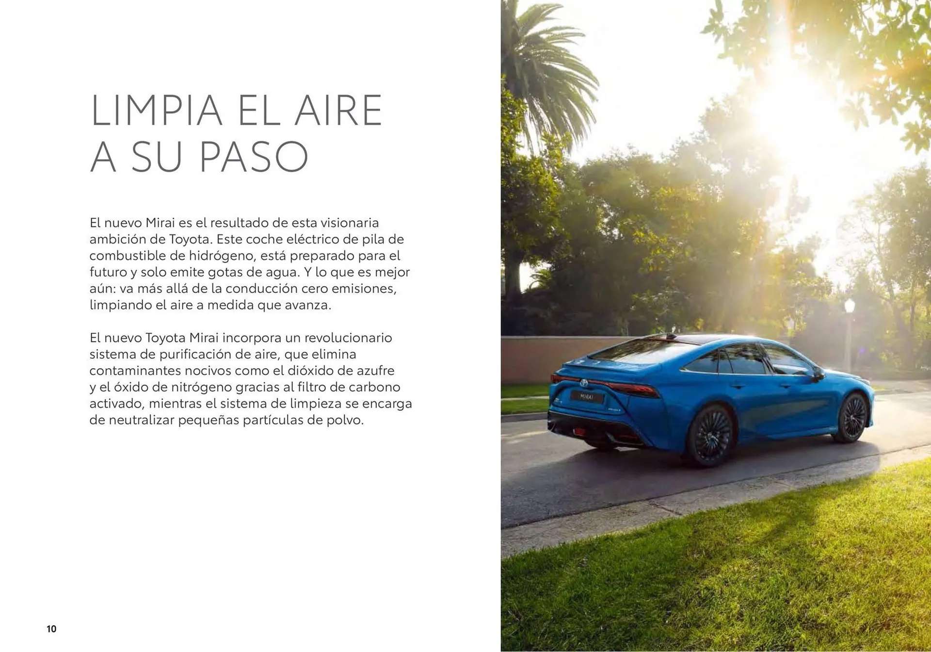 Catálogo de Folleto Toyota Mirai 26 de junio al 26 de junio 2025 - Página 10