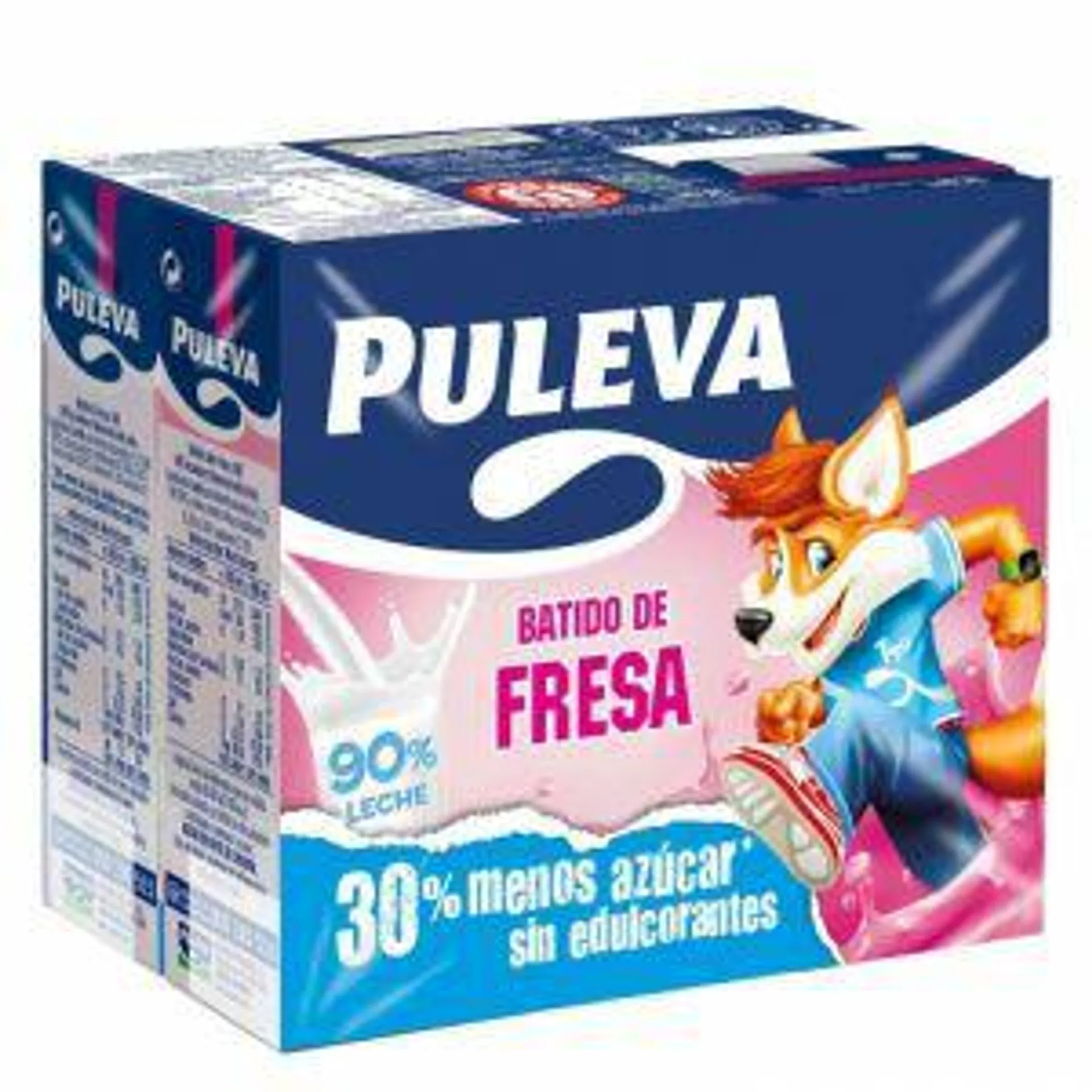 BATIDO PULEVA FRESA P-6 200ML