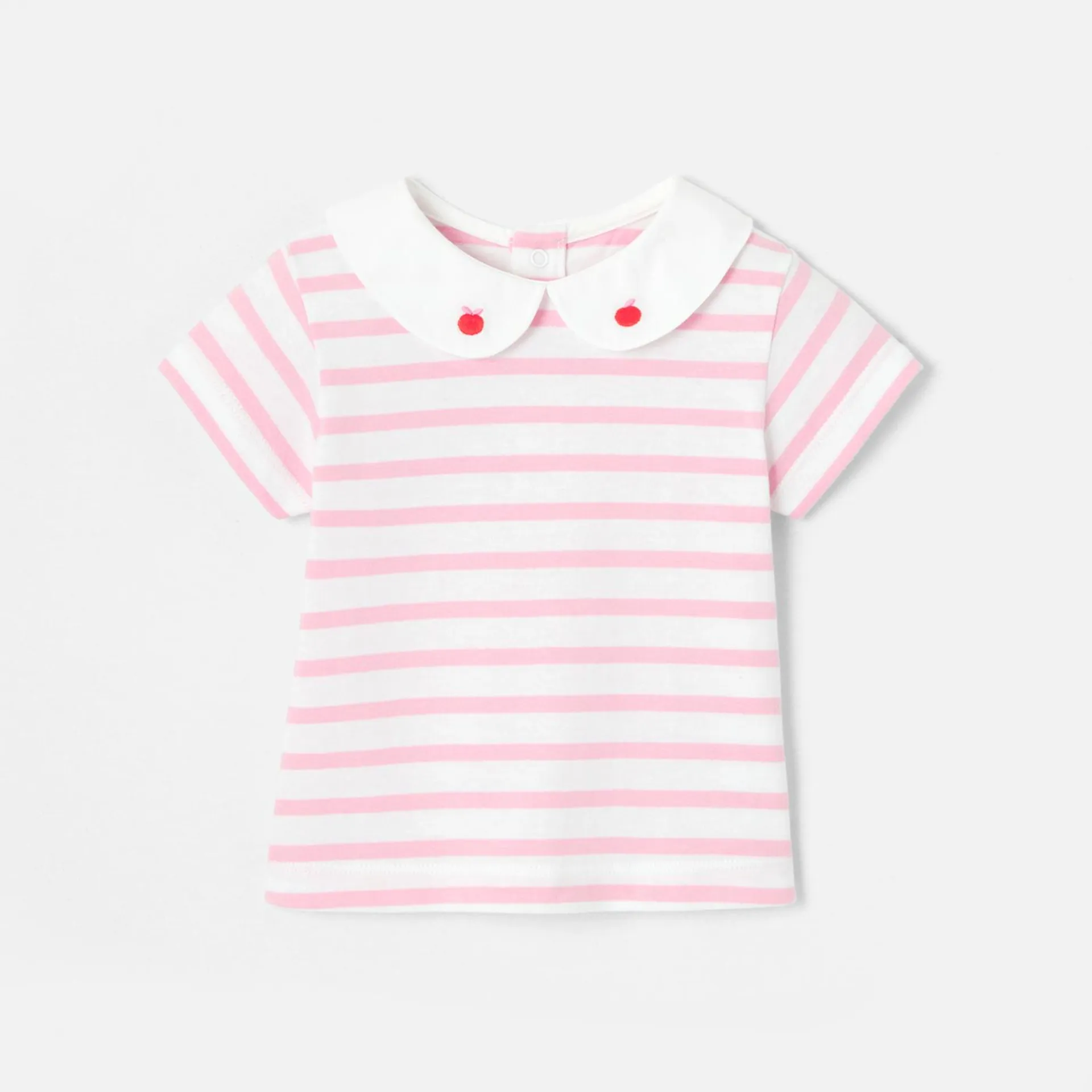 Camiseta marinera bebé niña