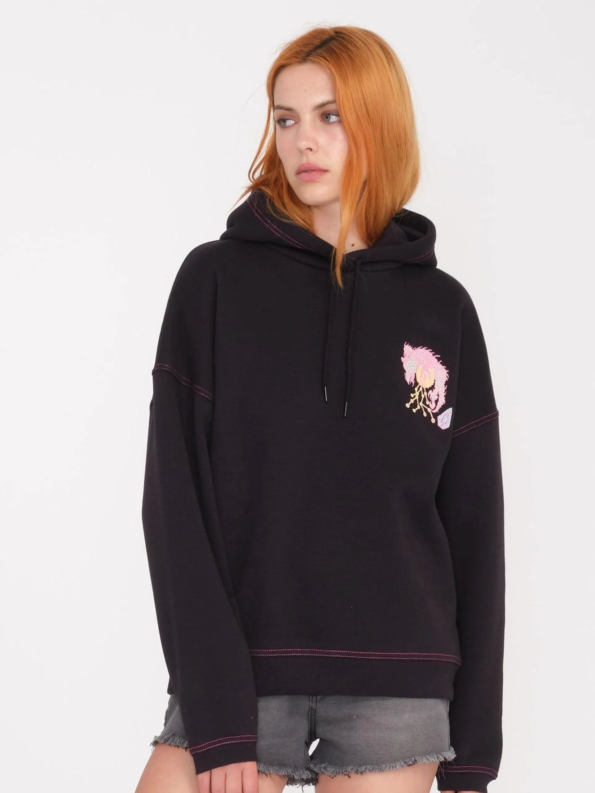 Sudadera con capucha Tetsunori - BLACK