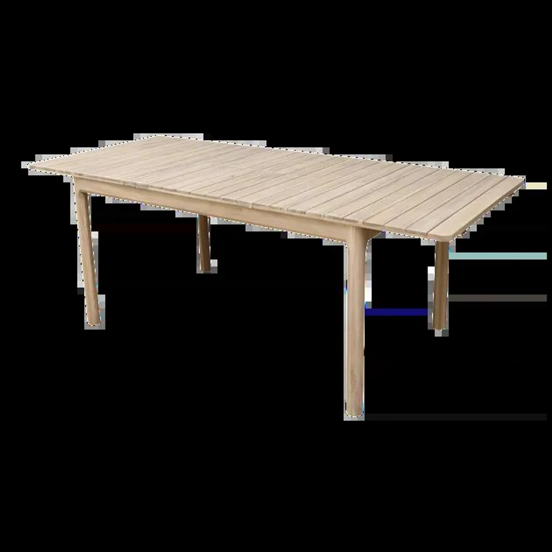 Mesa extensible de jardín 150/210x90cm Riveo
