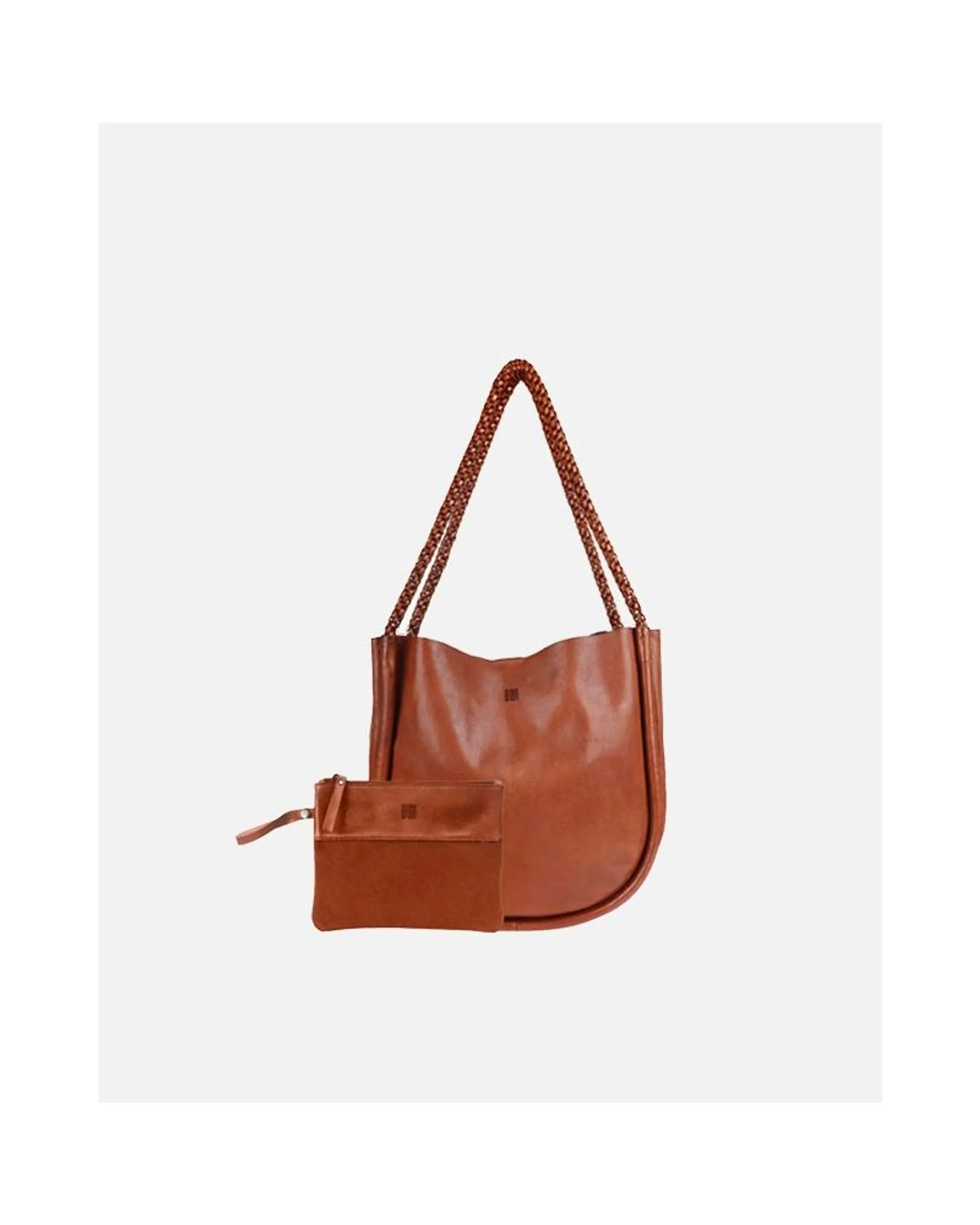 Bolso de hombro BIBA Frederic de piel