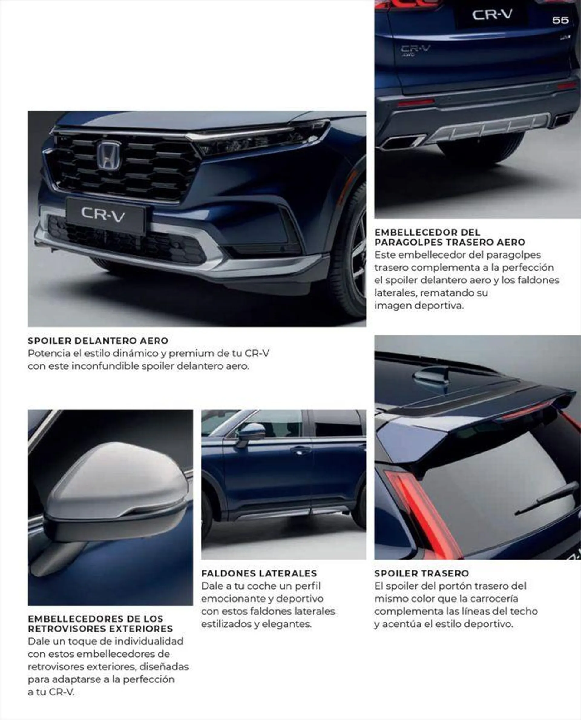 Catálogo de Honda CR-V e:HEV &amp; e:PHEV 9 de agosto al 30 de junio 2025 - Página 55