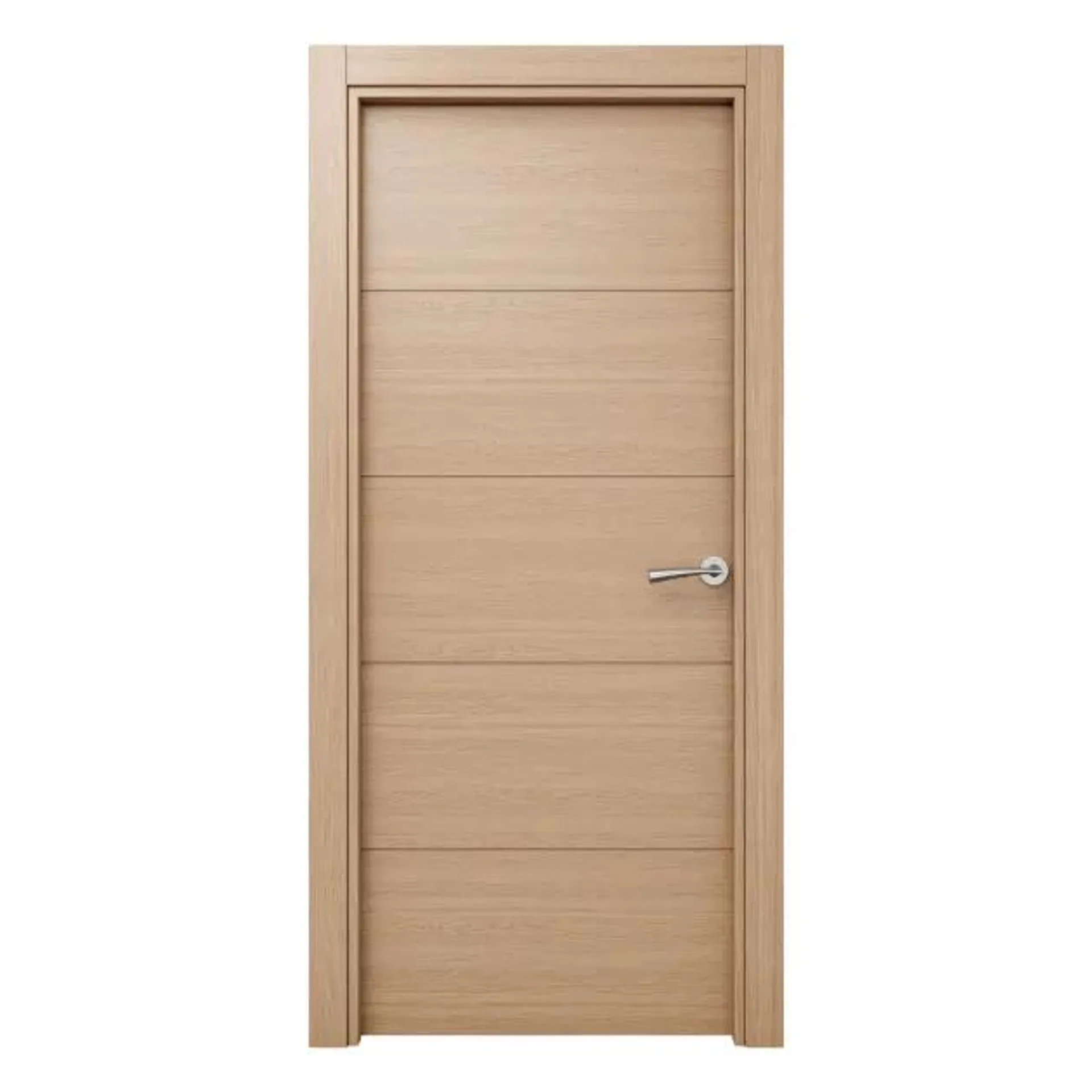 Puerta maciza Garban lacada Roble miel 82,5 cm izquierda