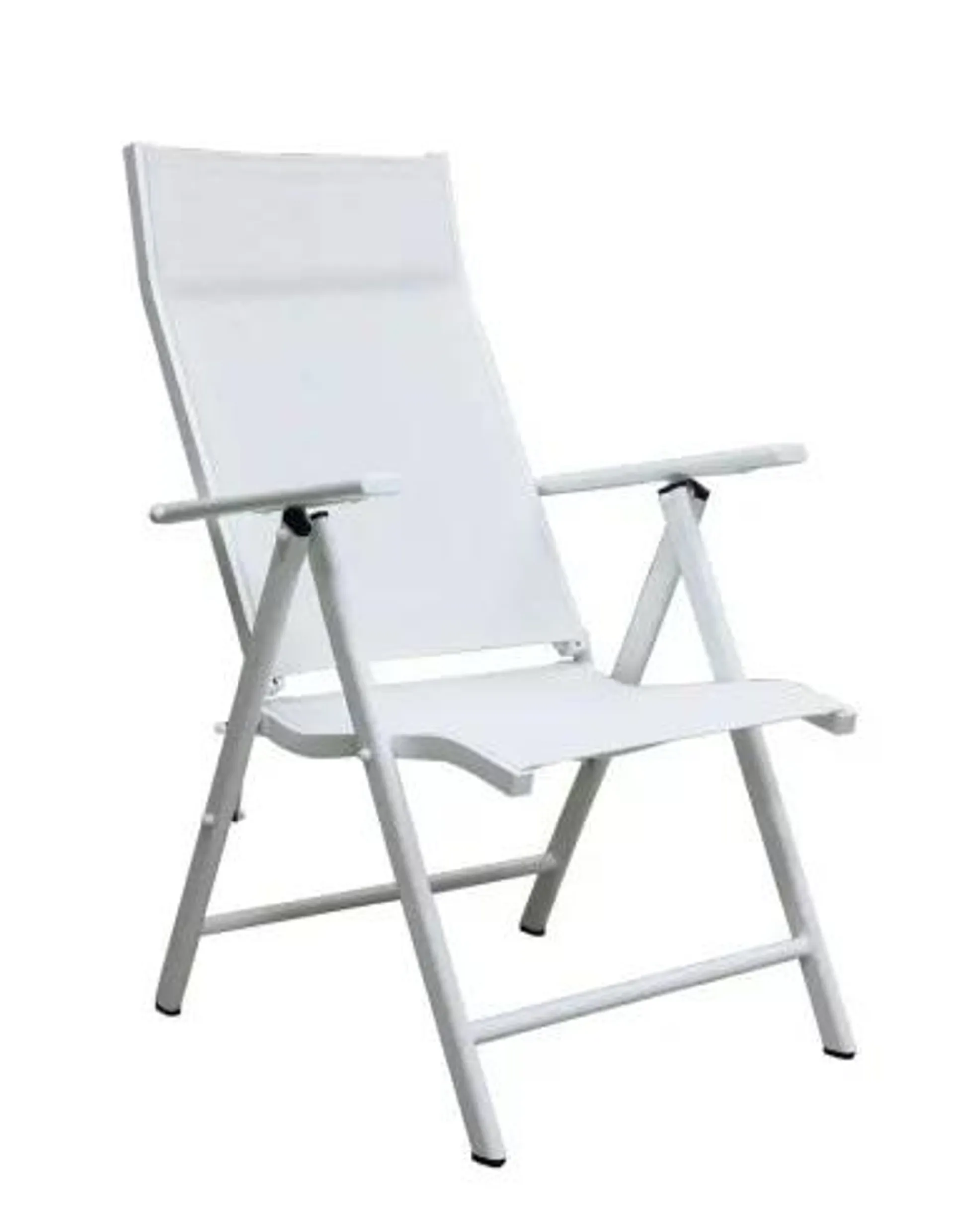 Sillón Multiposición Aluminio Casablanca Blanco Hevea